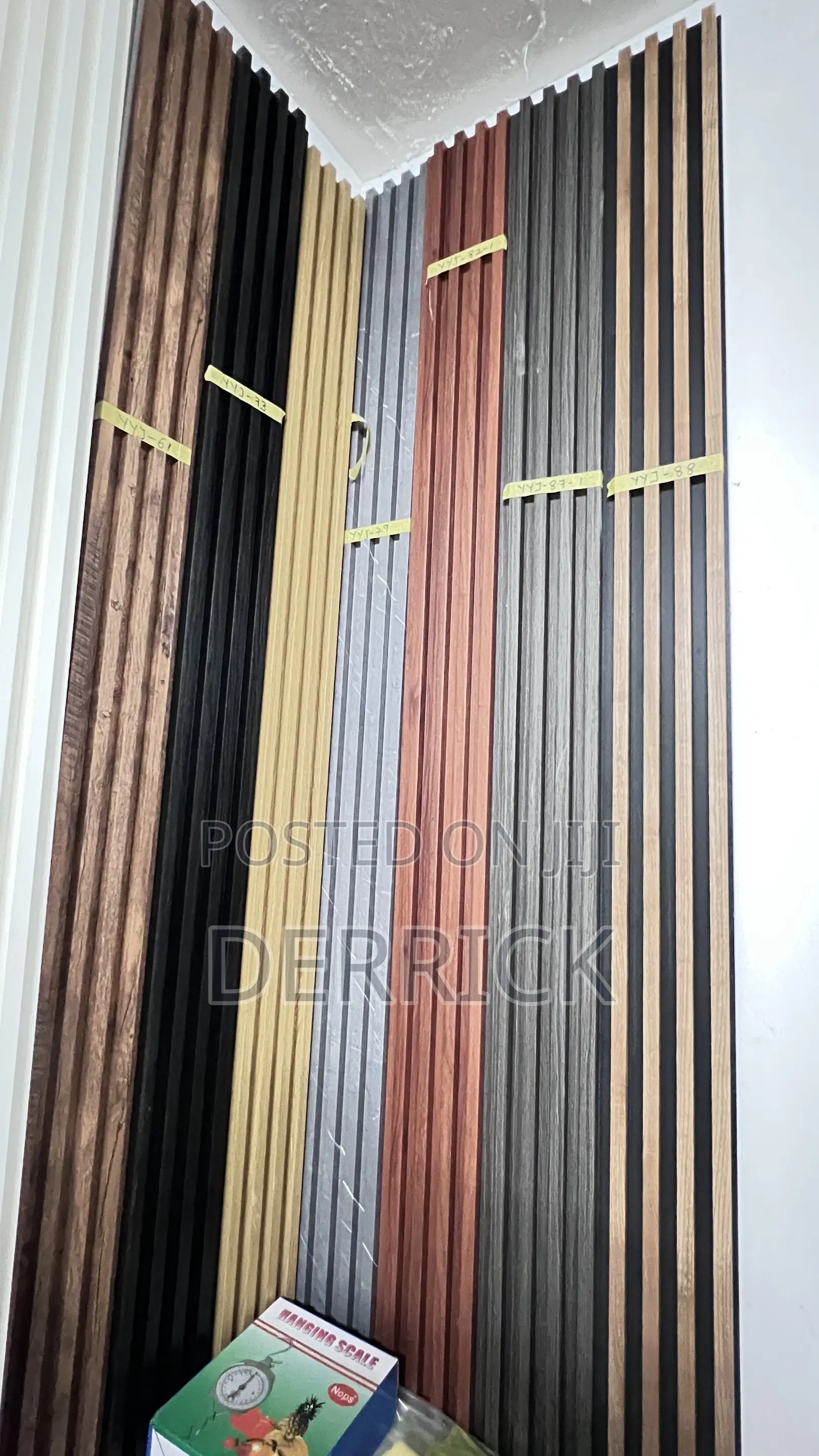 Tv Stand Fluted Wall Panel and Marble Sheets