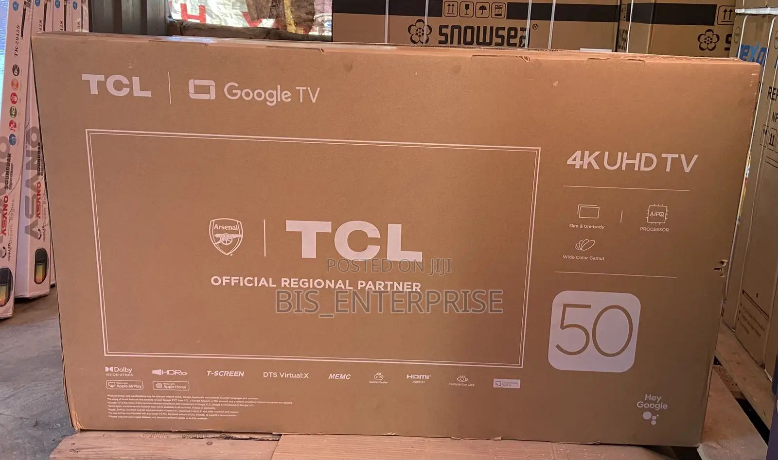 TCL Google Tv Uhd Tv (Slim and Uni-Body)