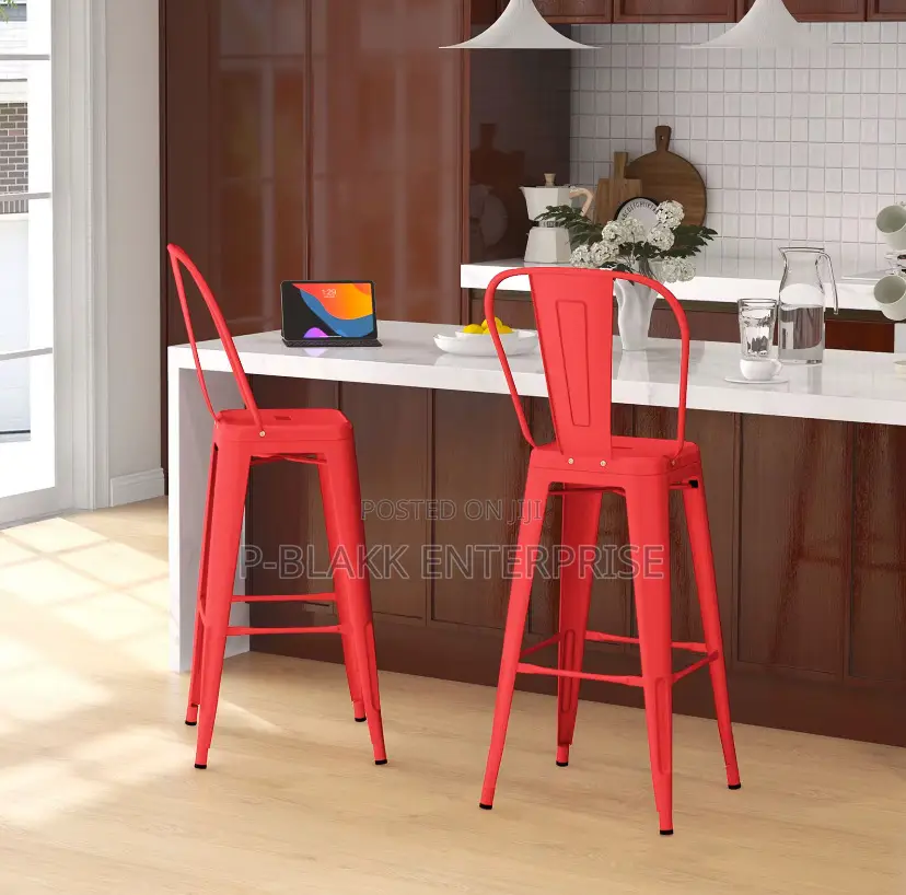 Bar Chair With Long Back Rest