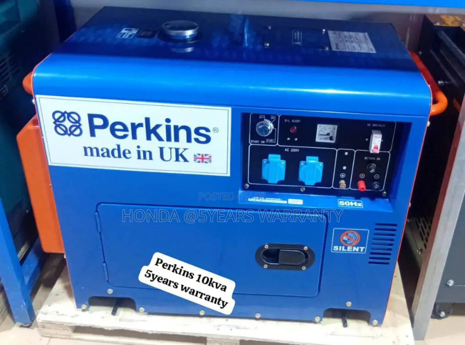 Energy for Life 10kva Perkins Generator 13000watt 10kva