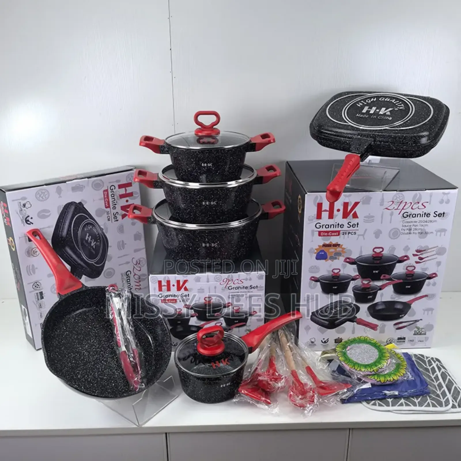 21pcs H. K Granite Set