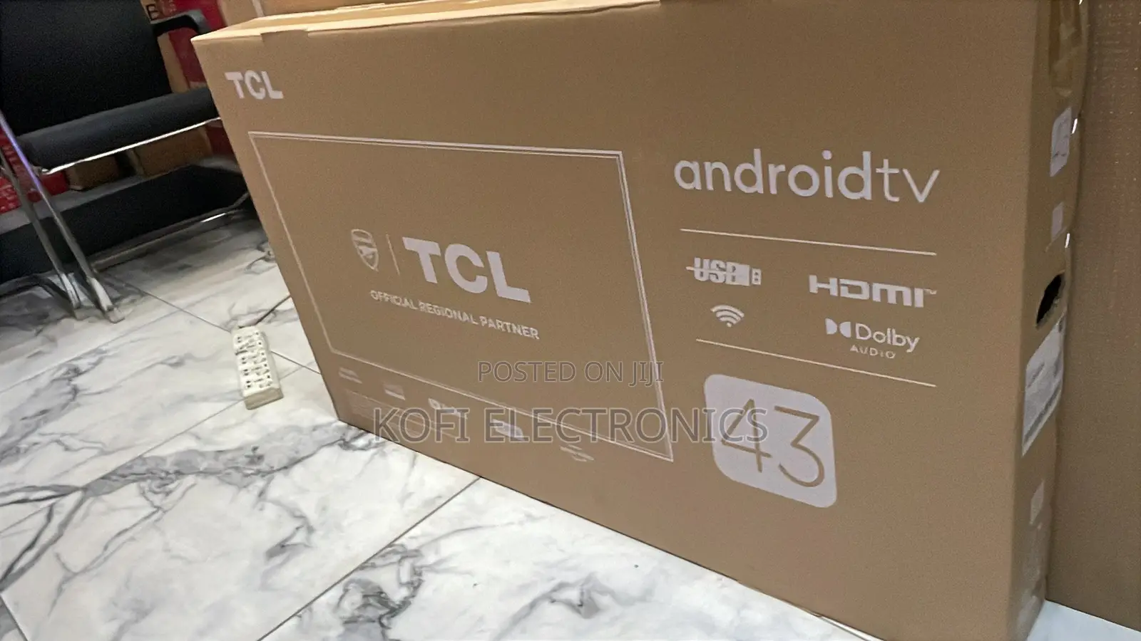 A Fine Full Hd Smart TCL 43inches Digital Satellite Tv