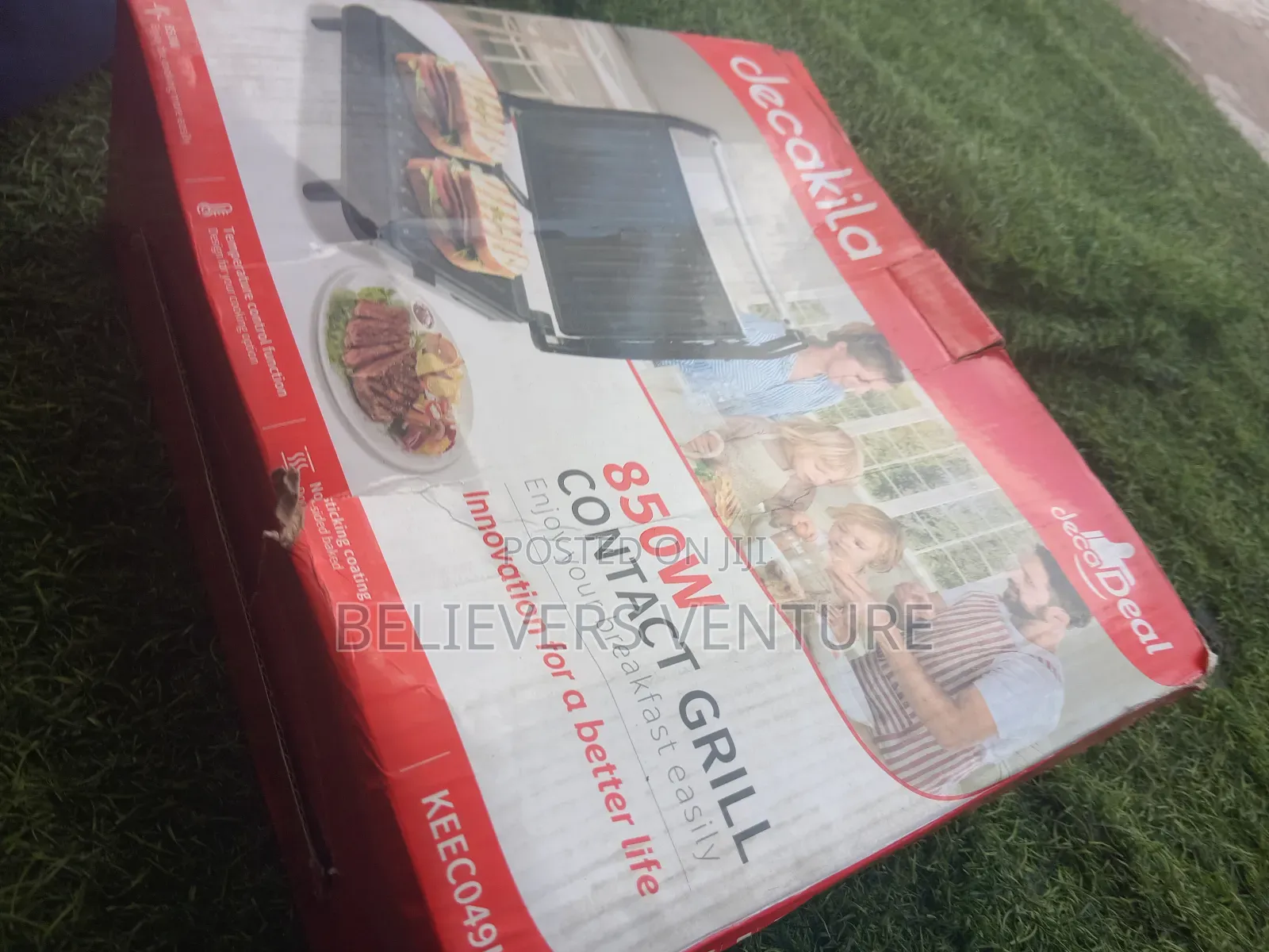 Energy Output 850w Cooking Grill Decakila Cooking Grill