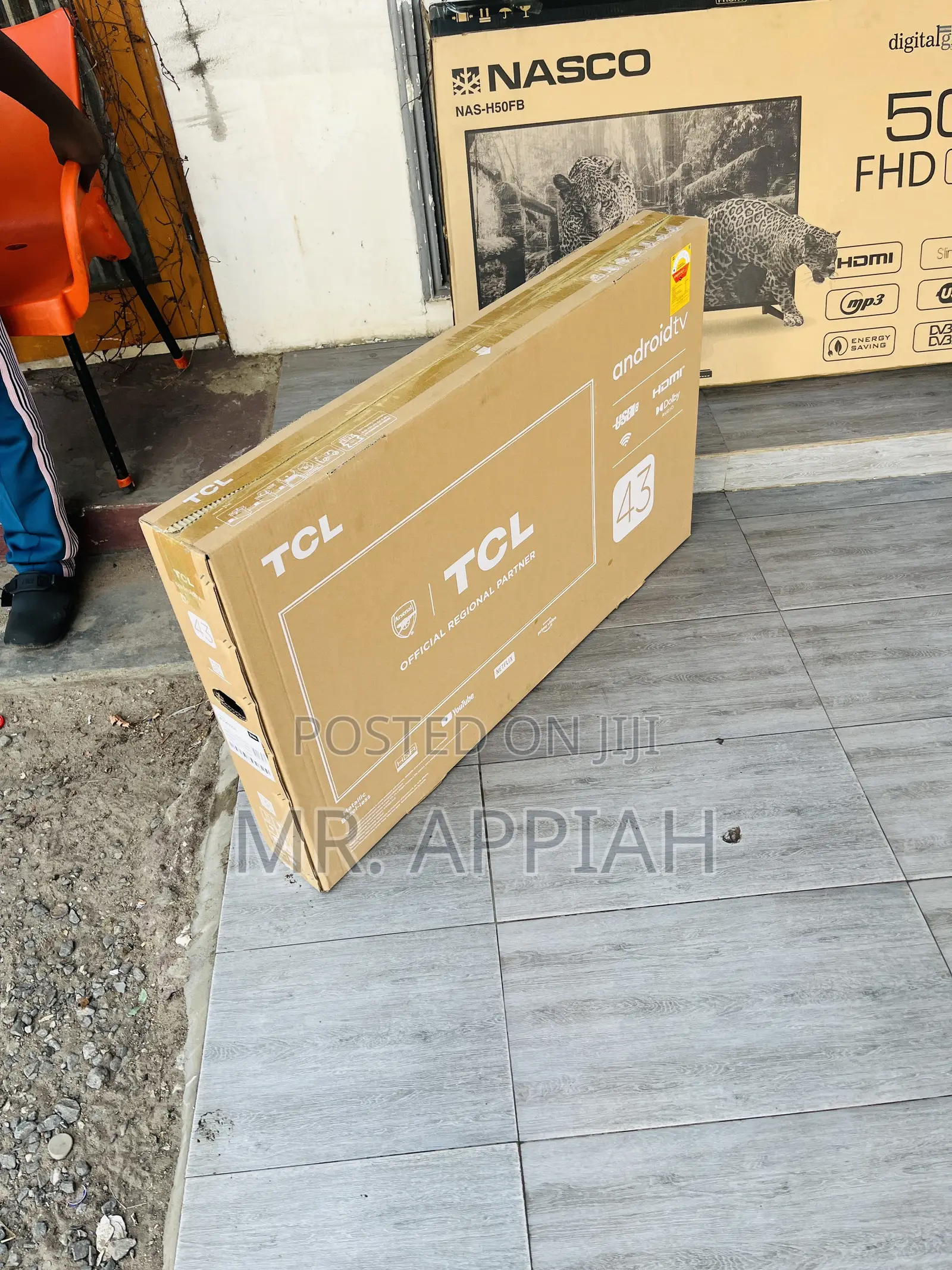Well Built TCL 43s4500 43 Inch HDR Smart Television.
