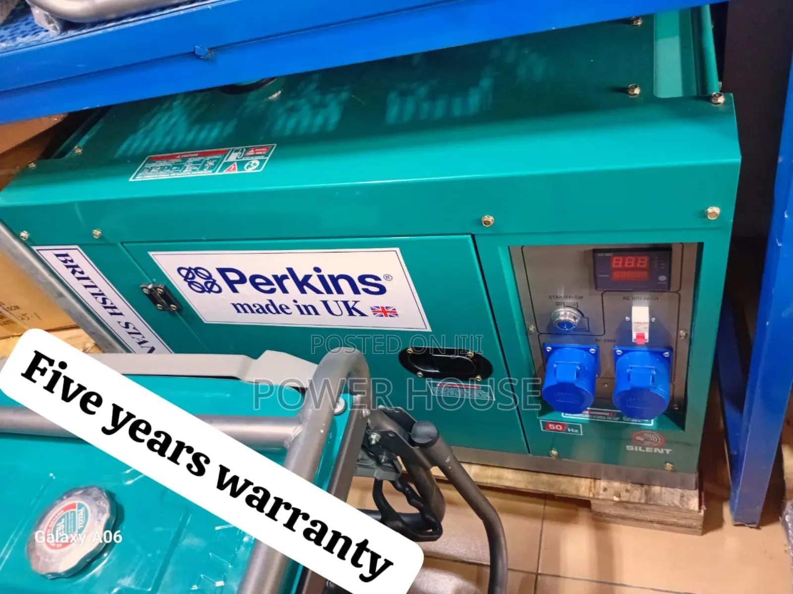 Uniform 15kva 16500watts Diesel Perkins Generator