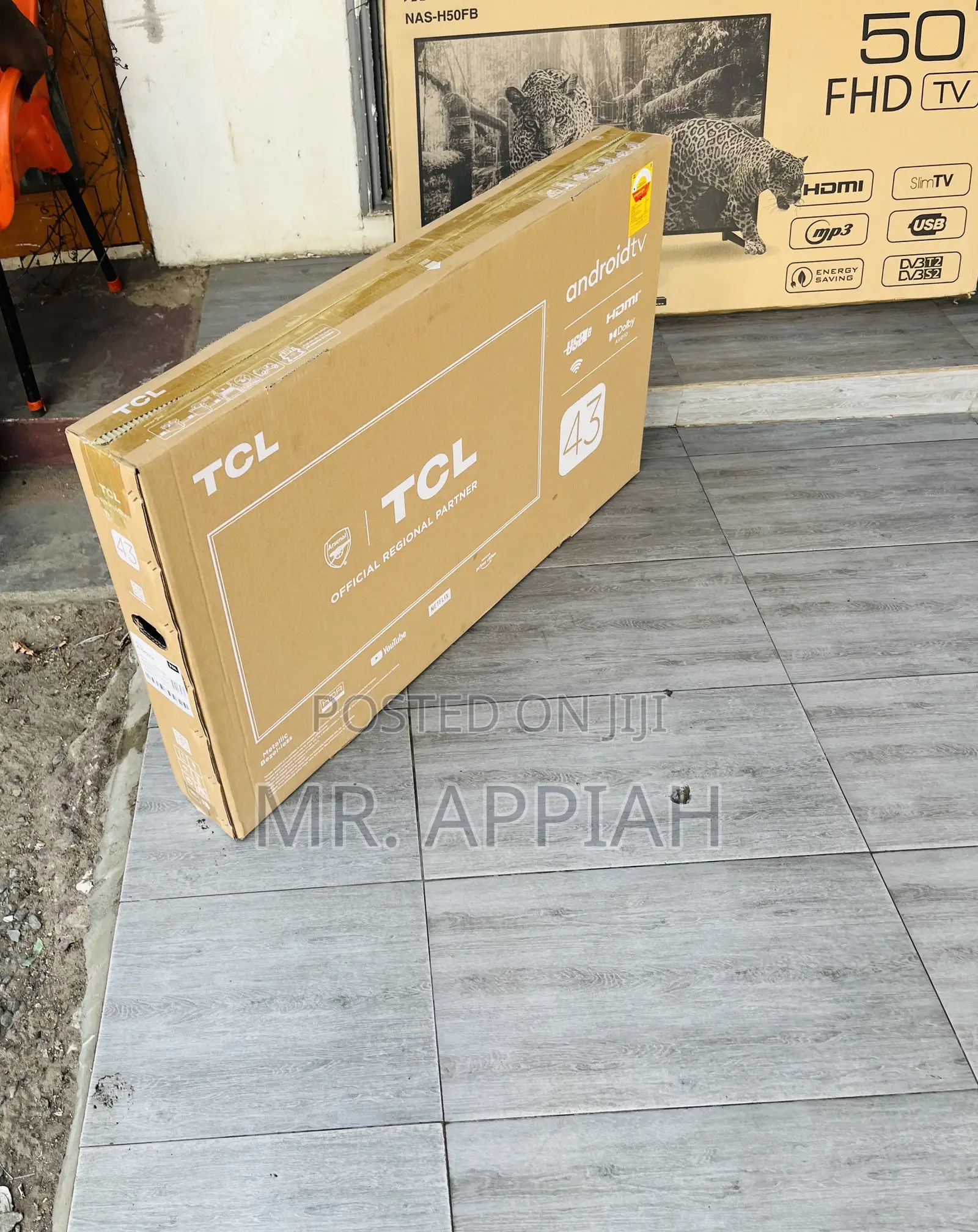 Check Out Original TCL 43s4500 43” Uhd Screen Tv, Black