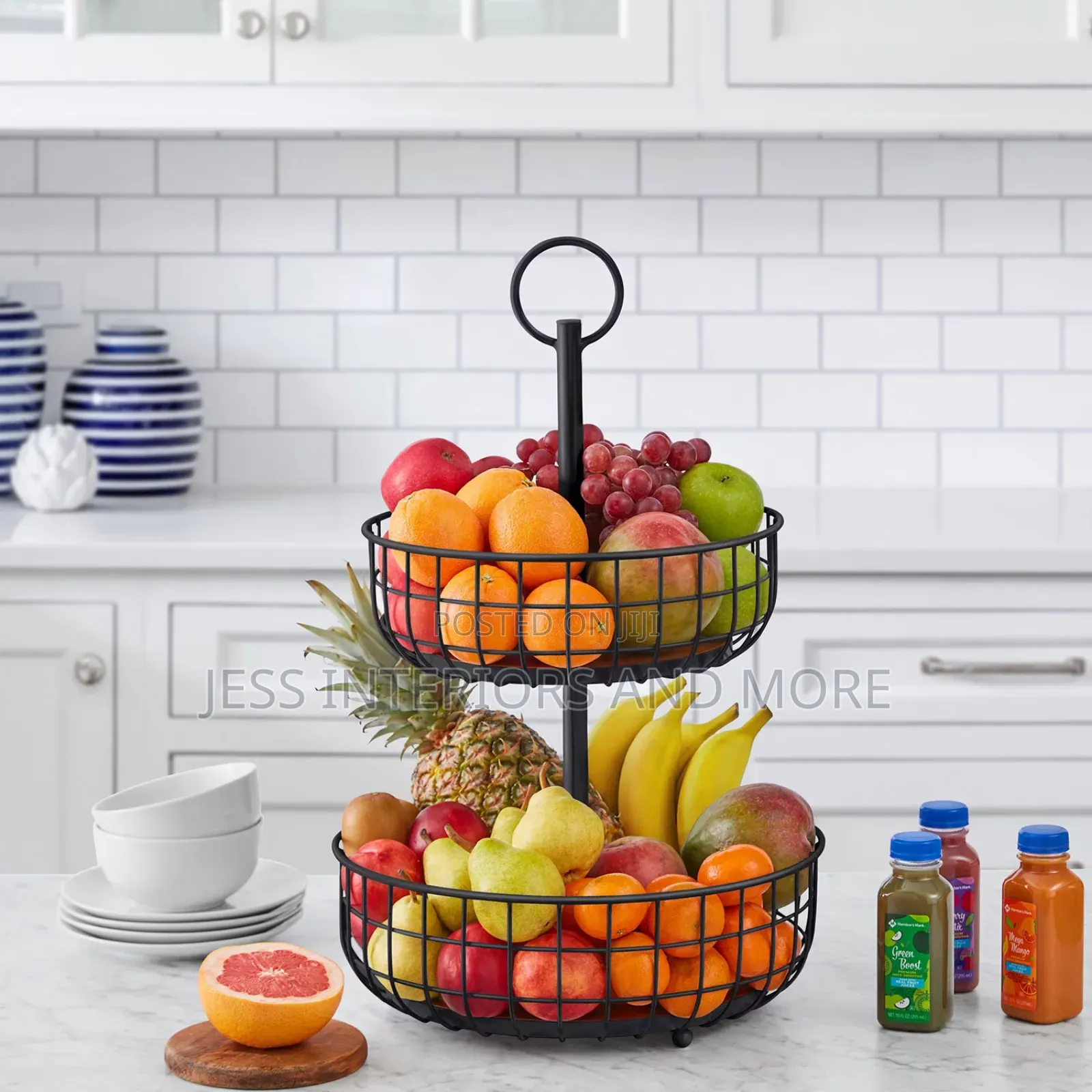Member's Mark 2 Tier Fruit Basket Stand