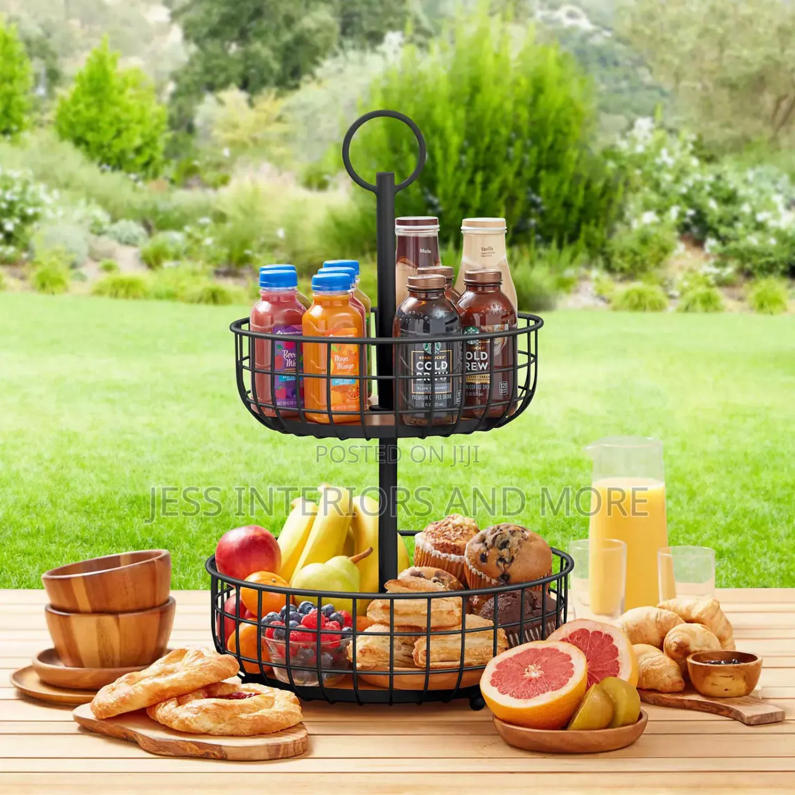 Member's Mark 2 Tier Fruit Basket Stand