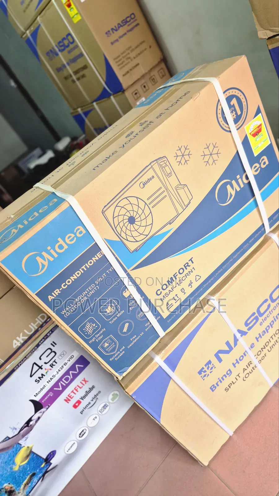Reachable Midea 1.5hp Split Inverter Ac Msaf-12crn1
