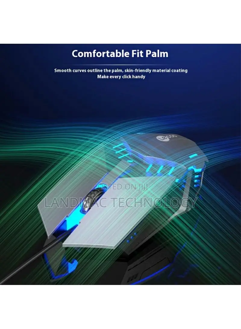 Lenovo Backlight Wired Gaming Mechanical Keyboard Mouse Set