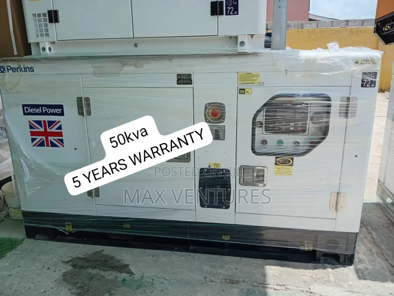 50kw Fuel Flexible Perkins Diesel Generator