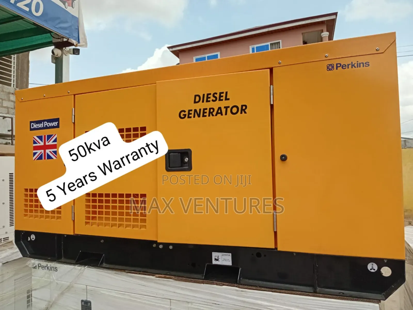 Enhanced Safety 50kw Diesel Generator for Industrial Sites