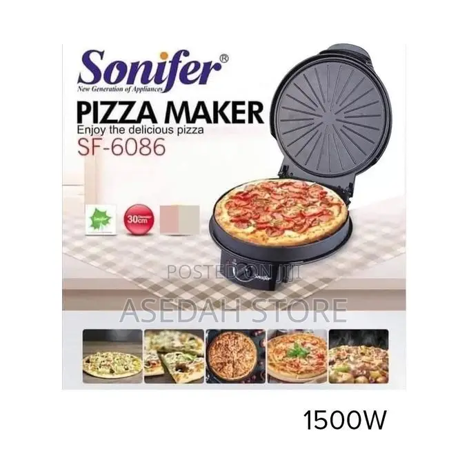 Sonifer 1500w 30cm Pizza Maker Sf-6086