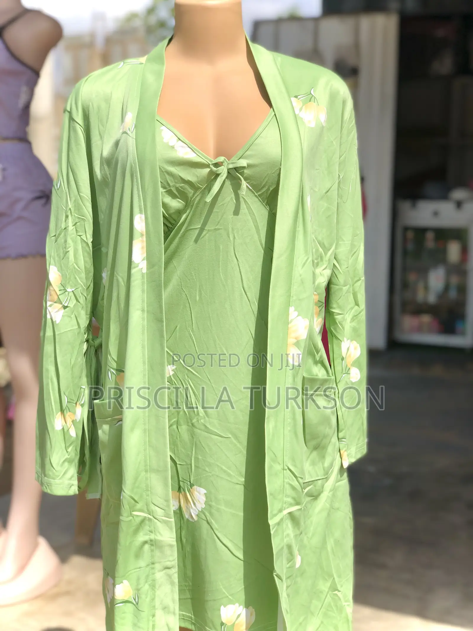 Plain Design Gown for Ladies