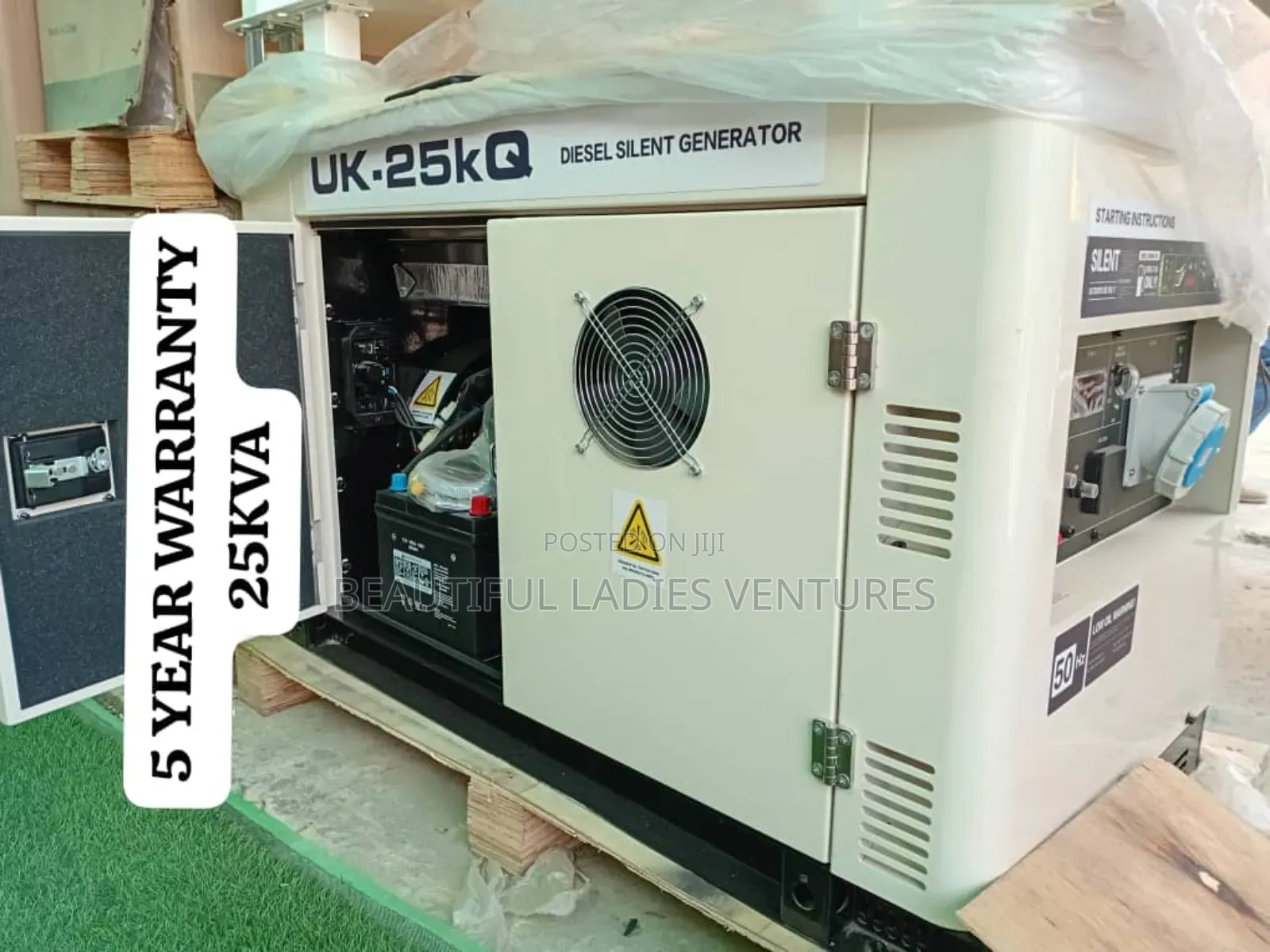 Easygoing Operation 25kva Uk-D Diesel Genset 25kva Diesel
