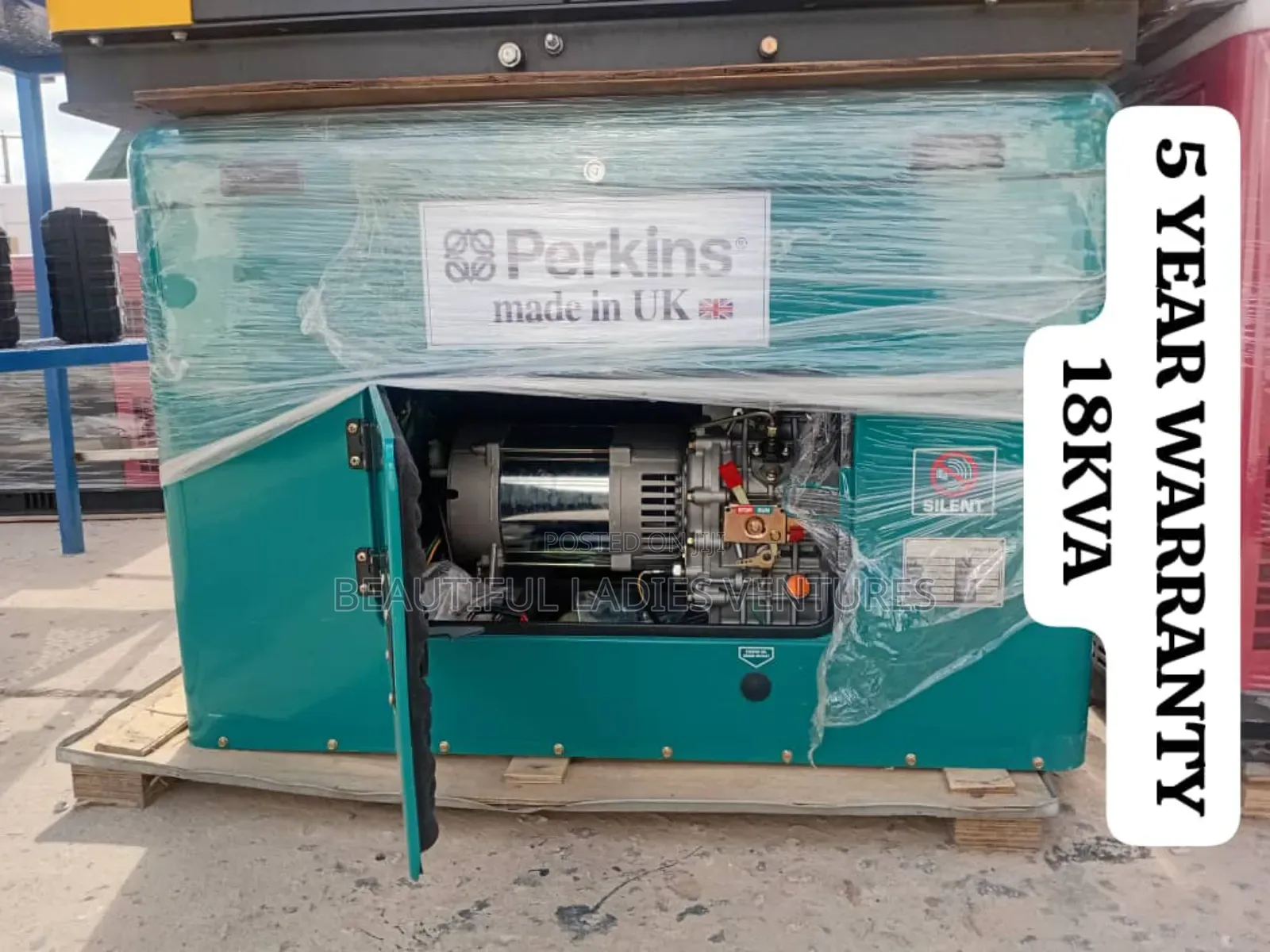Powerrush 18kva Diesel Generator Perkins Uk Standard 18kva