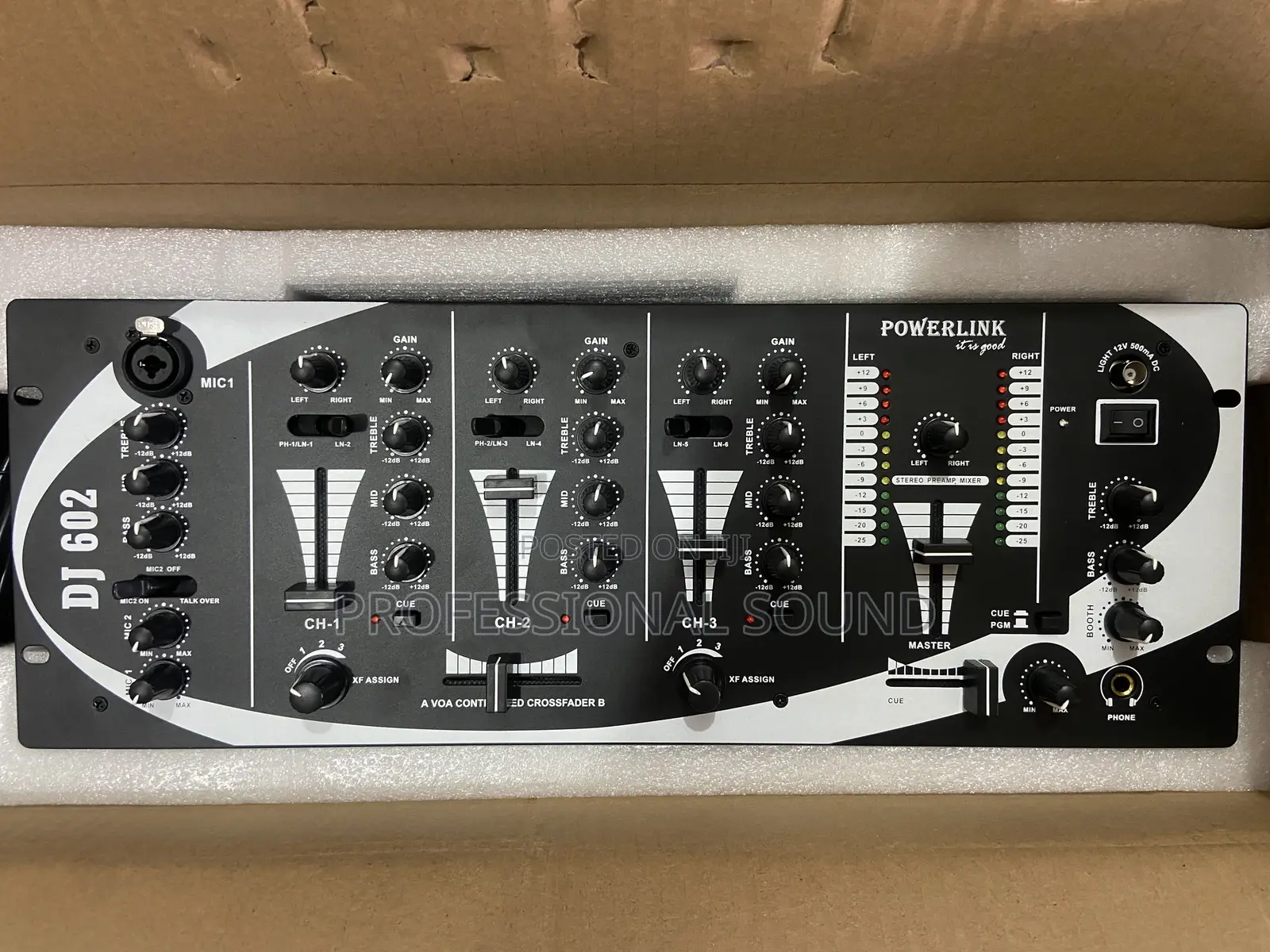 Powerlink Dj Mixer602
