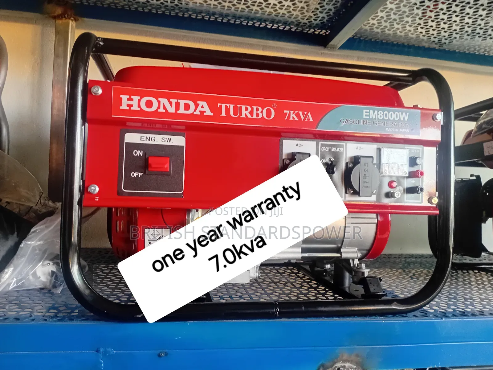 Compact 7.0lba Petrol Generator for Outdoor Events