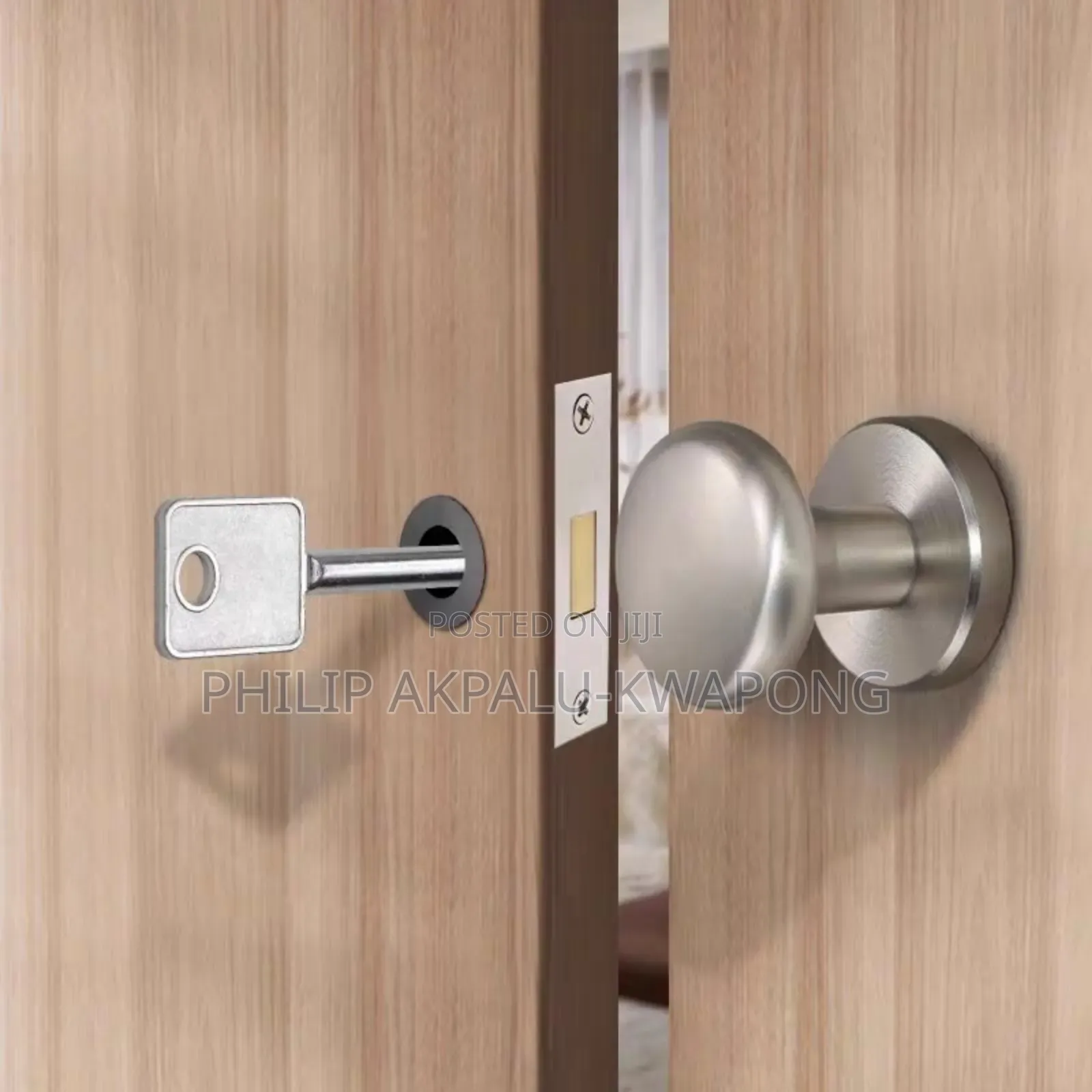 Modern Invisible Bathroom Lock