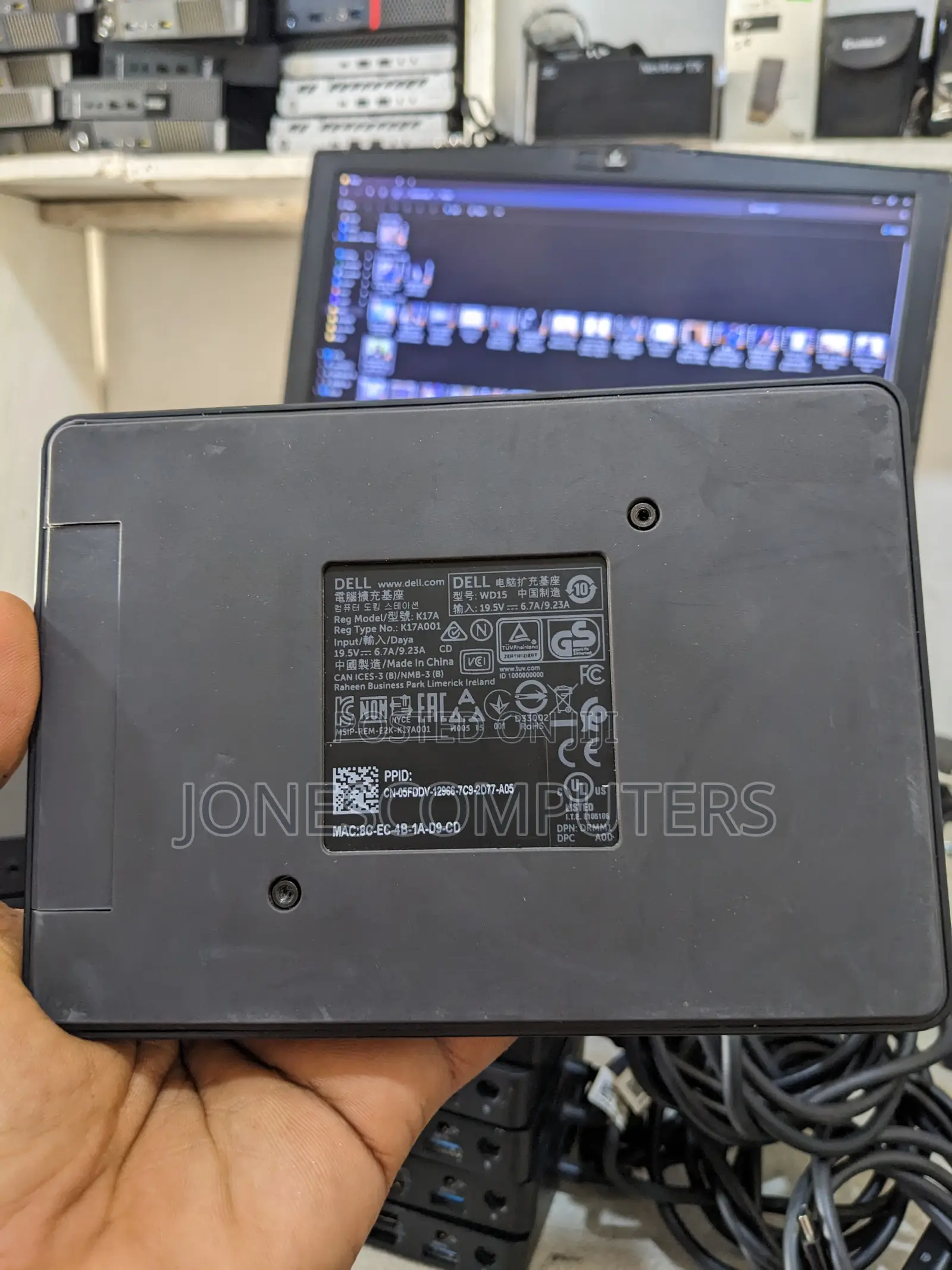 Dell Wd15 K17a Usb-C Docking Station