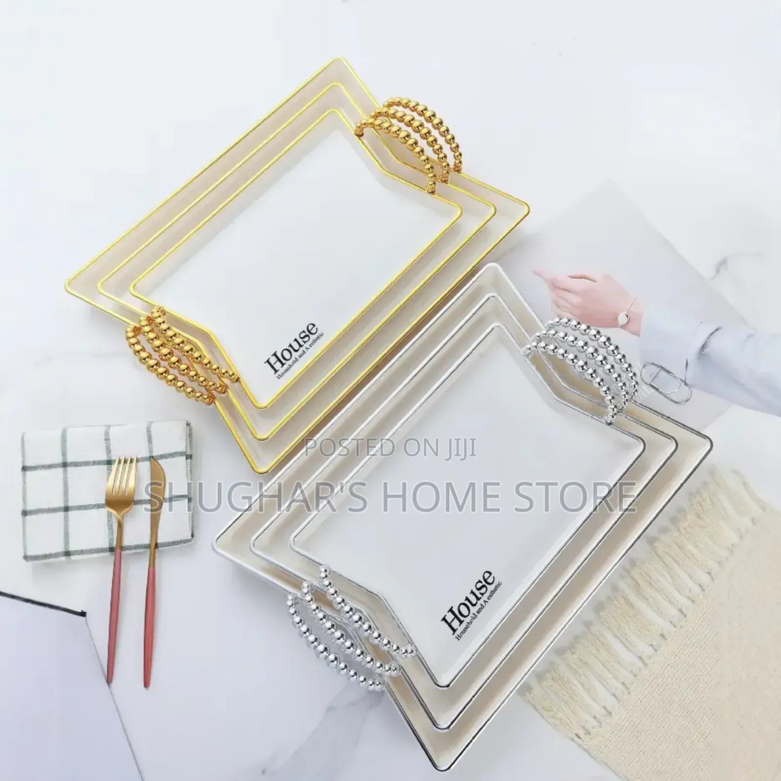 3set Serving Tray