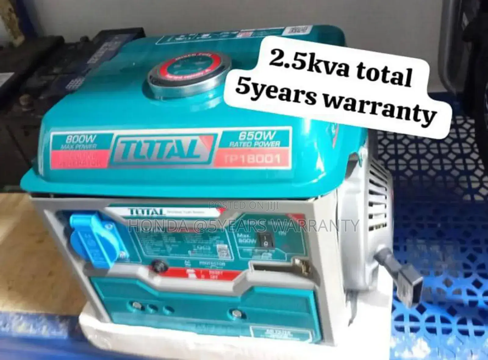 Energizing the Vision Total 2.5kva Petrol Generator 2.5kva