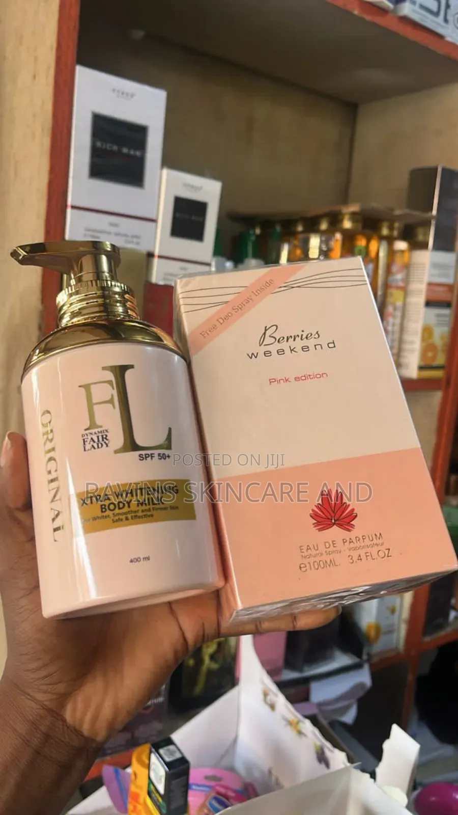 Lotion Perfume Combo: Fair Lady+Berries Weekend
