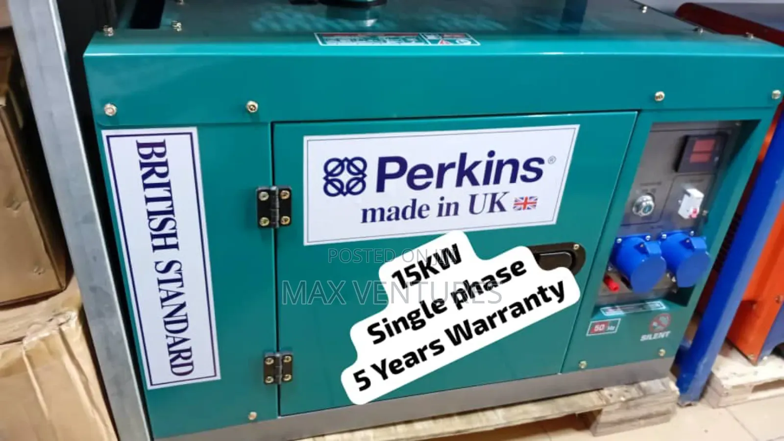 15kw Weatherproof Diesel Generator Perkins