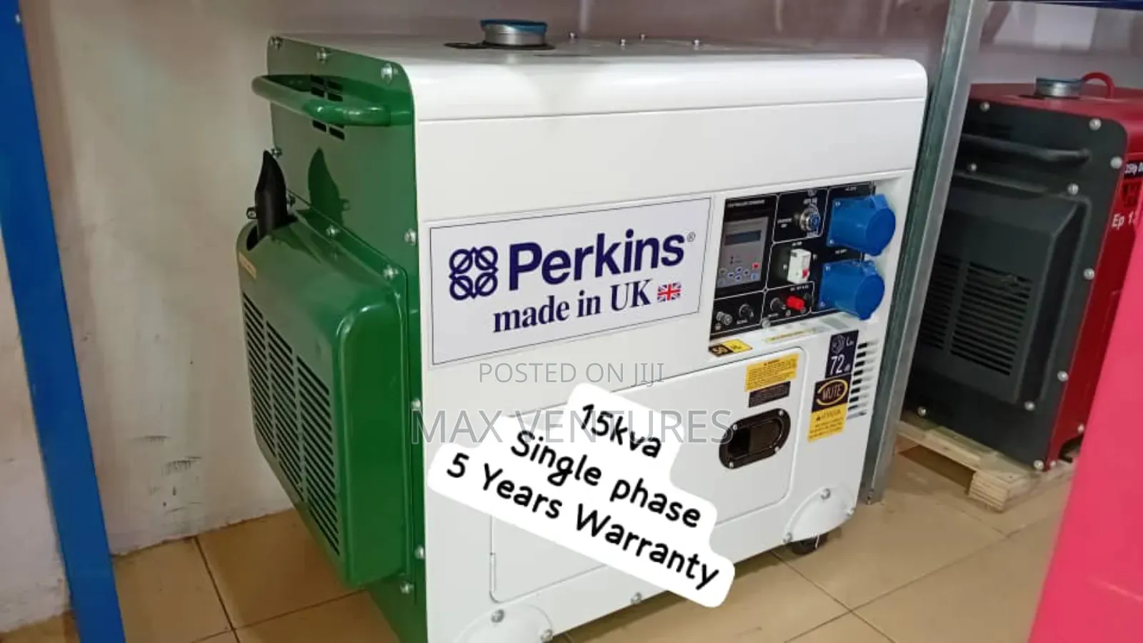 Quiet Operating 15kva Perkins Diesel Generator