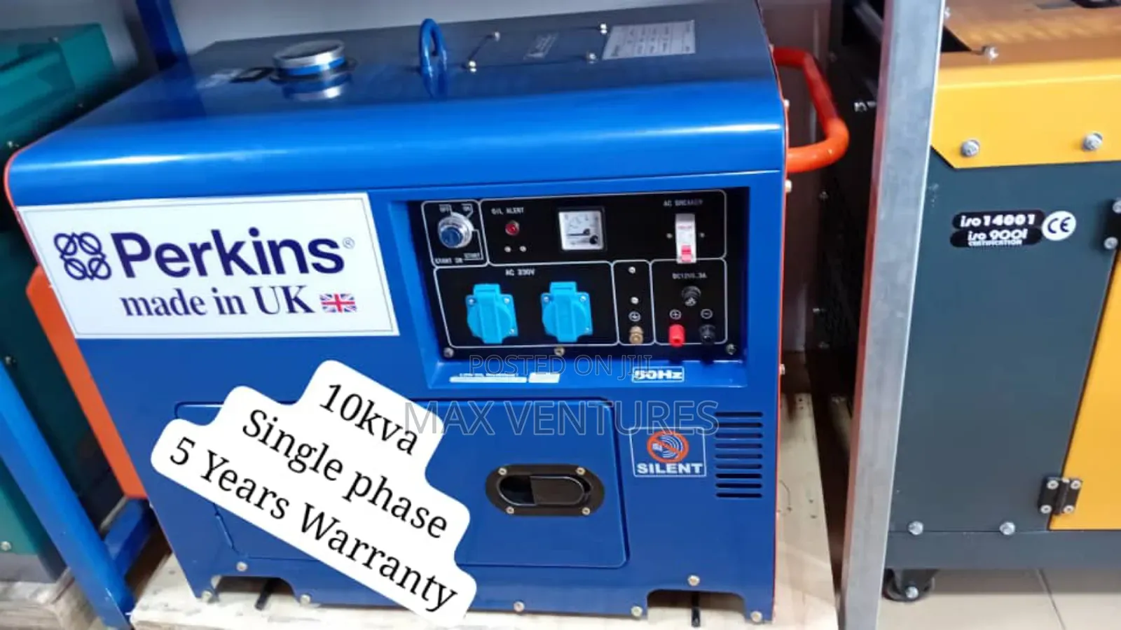 10kva Perkins Diesel Generator Super Strong Sleek Design