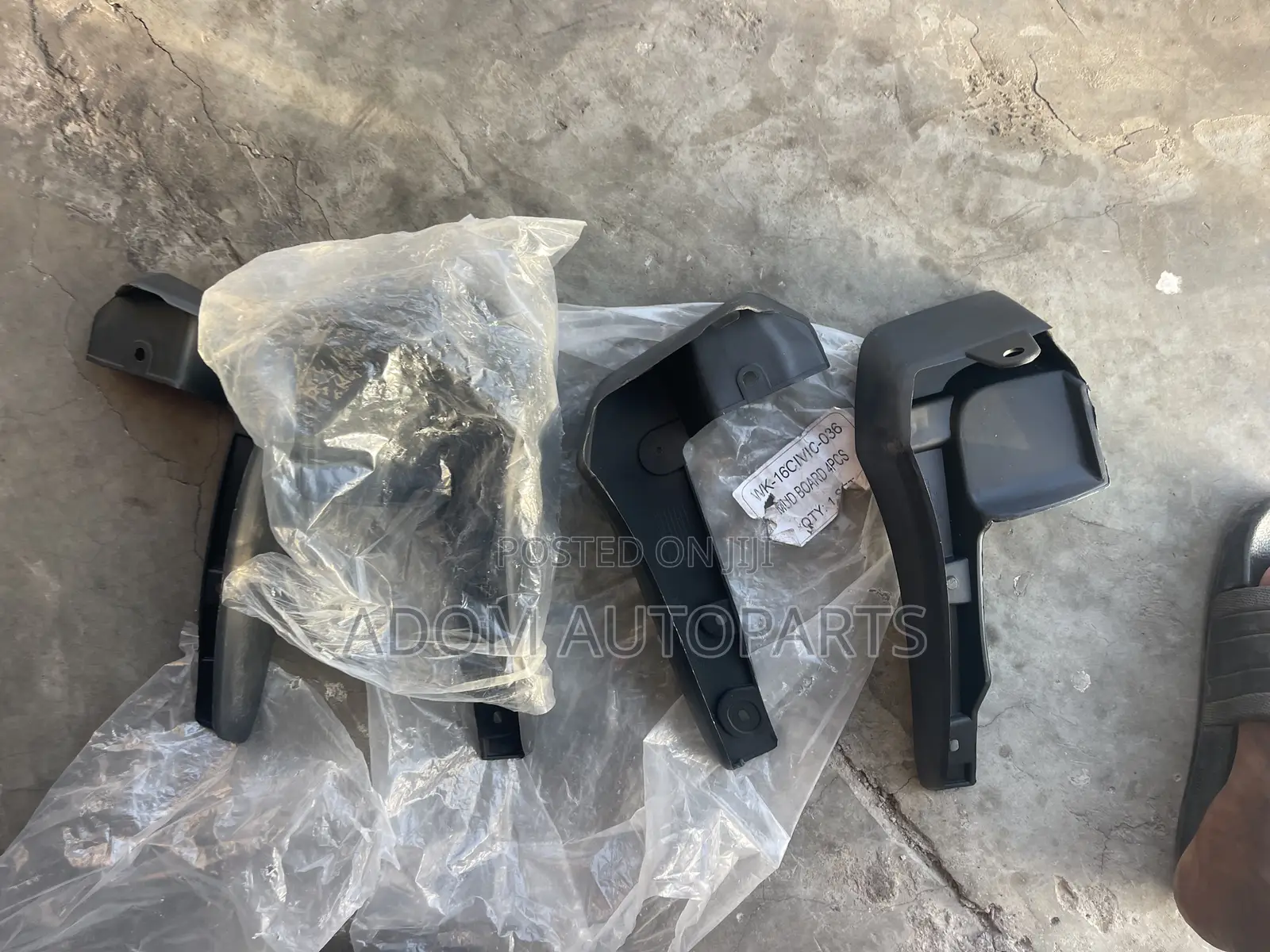 Honda Civic Back Rubber Fender Liner 2016 - 2021
