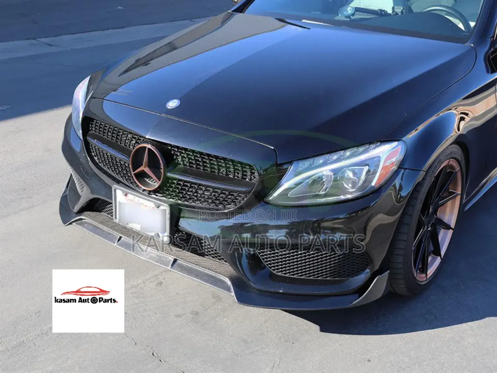 Benz C300 Bumper Lip Only