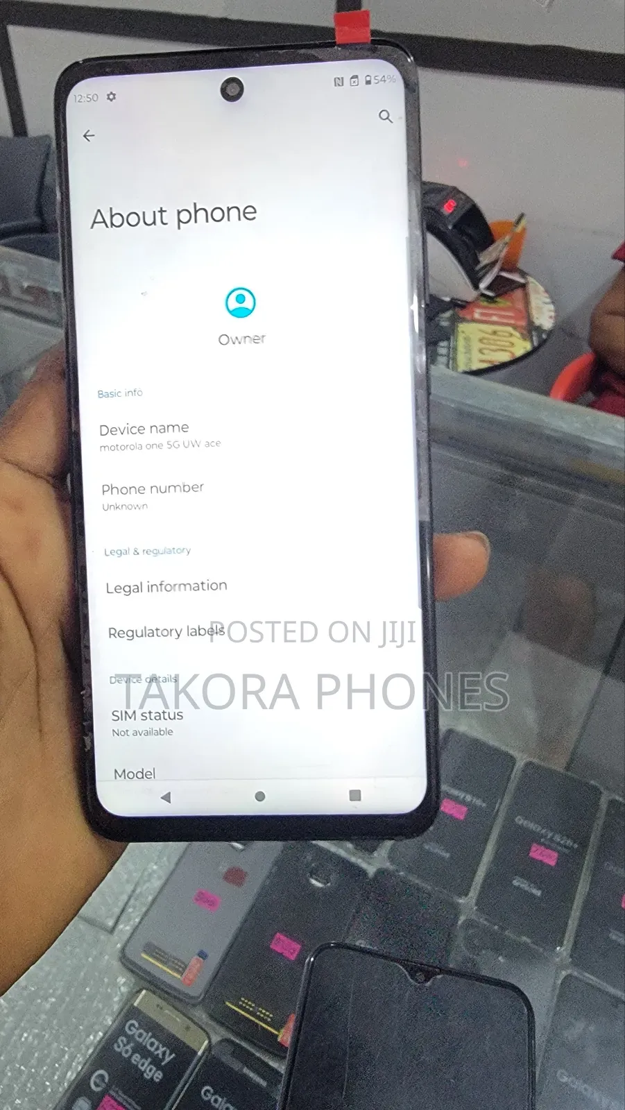 Motorola Moto One 5G Ace 64 GB Pink