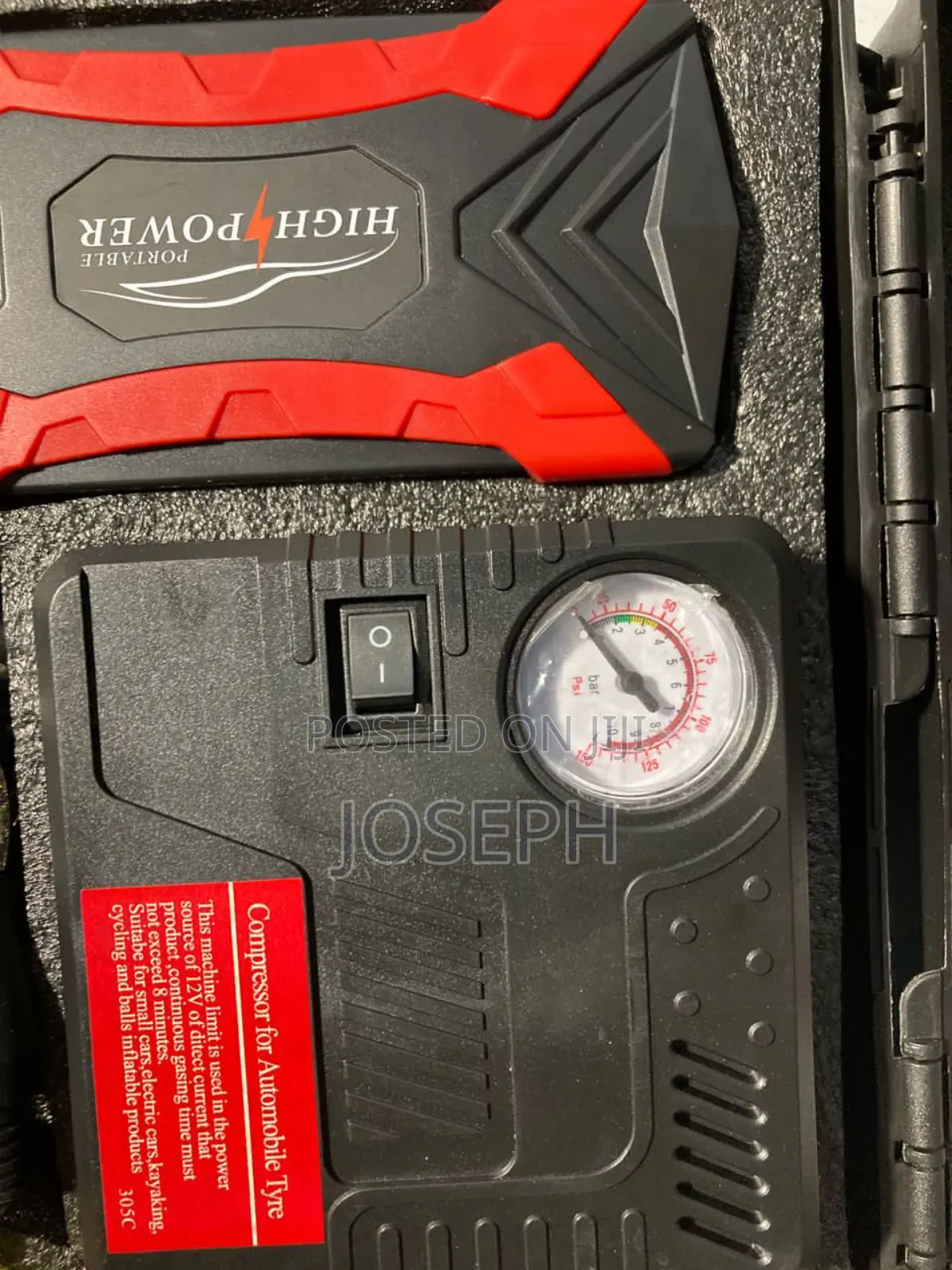 Emergency Car Battery Jumper