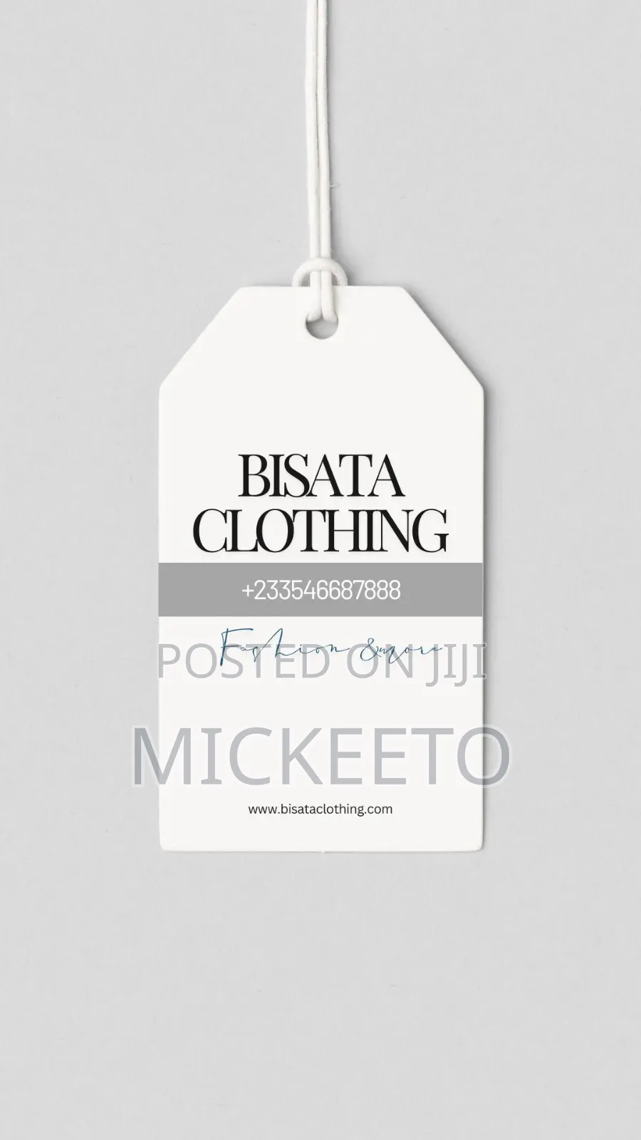 Clothing Tags