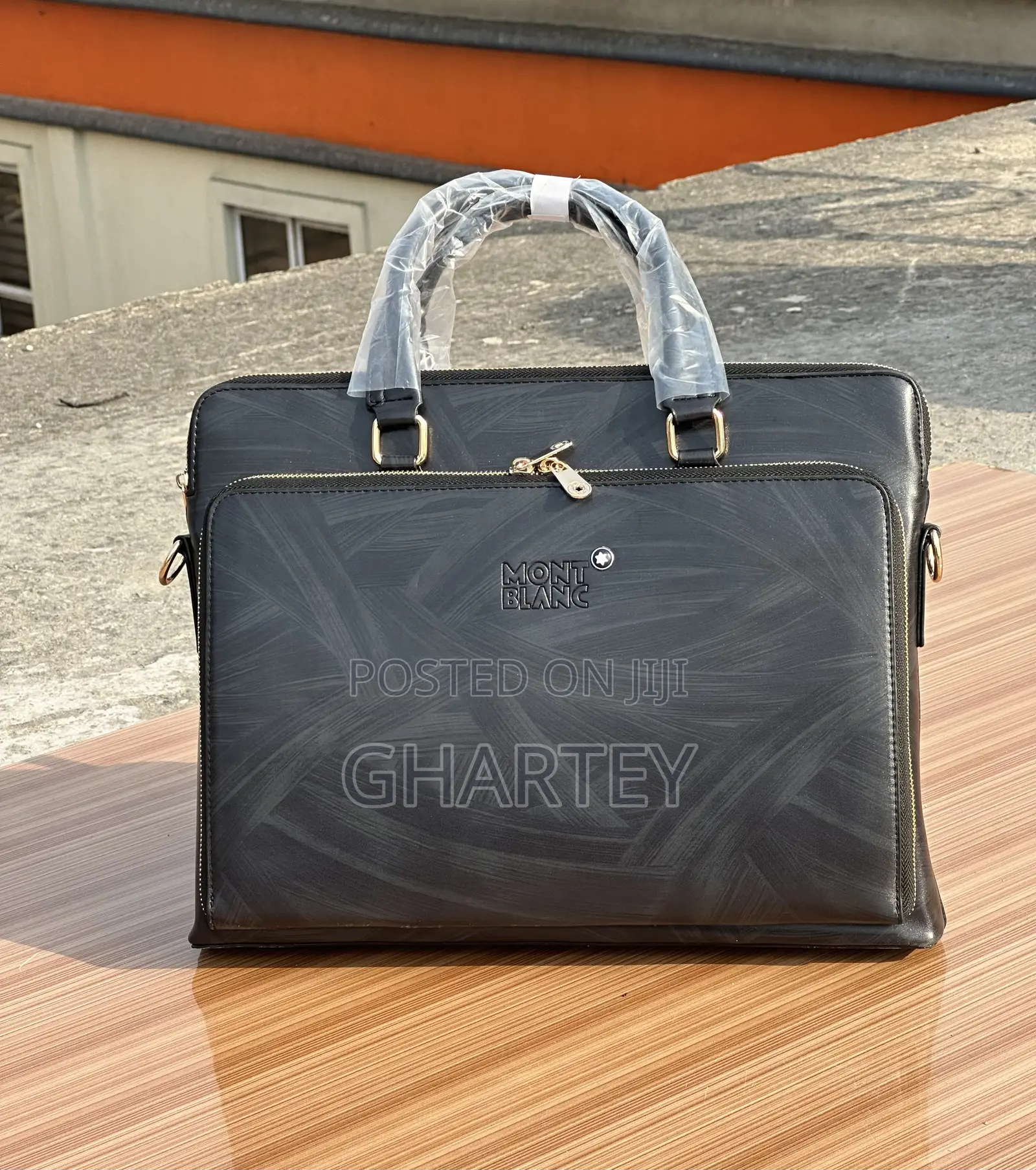 High Quality Waterproof Men’S Leather Laptop Bag/Hand Bag