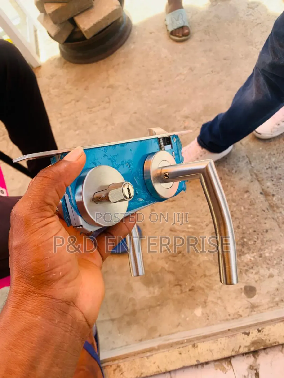Quality Wooden Door Lock With Separate Handle