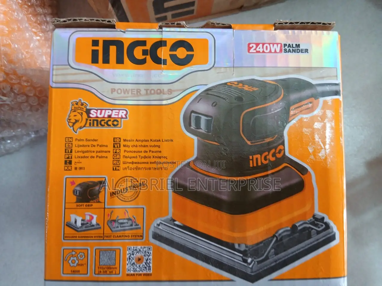 Ingco 240 Watts Palm Sander