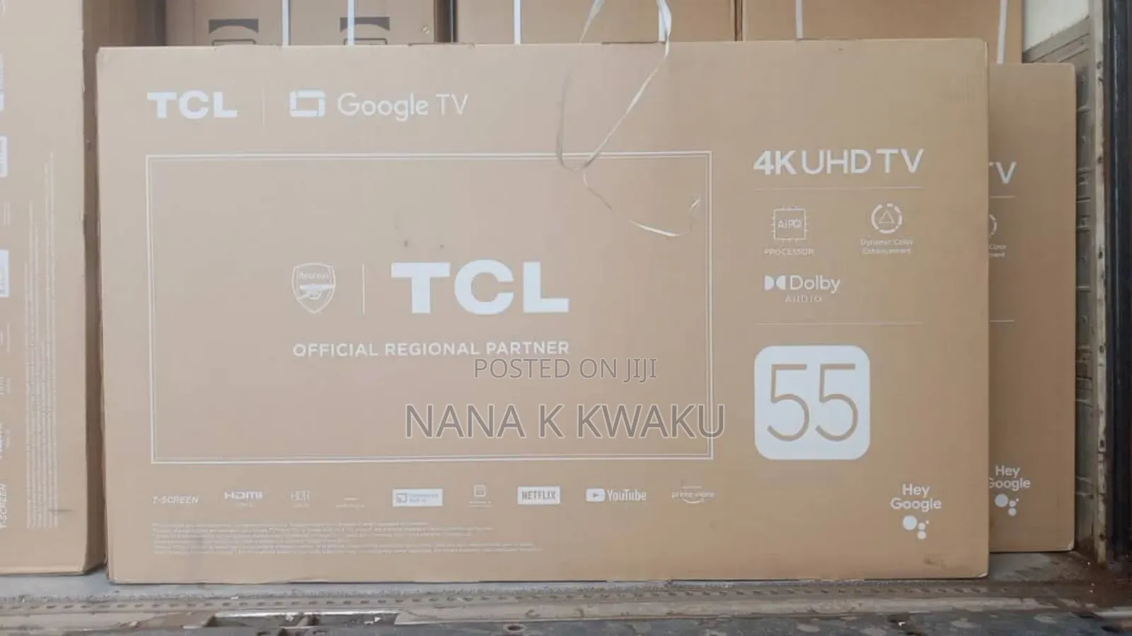 Best Disney  TCL 55inches Smart Tv Available
