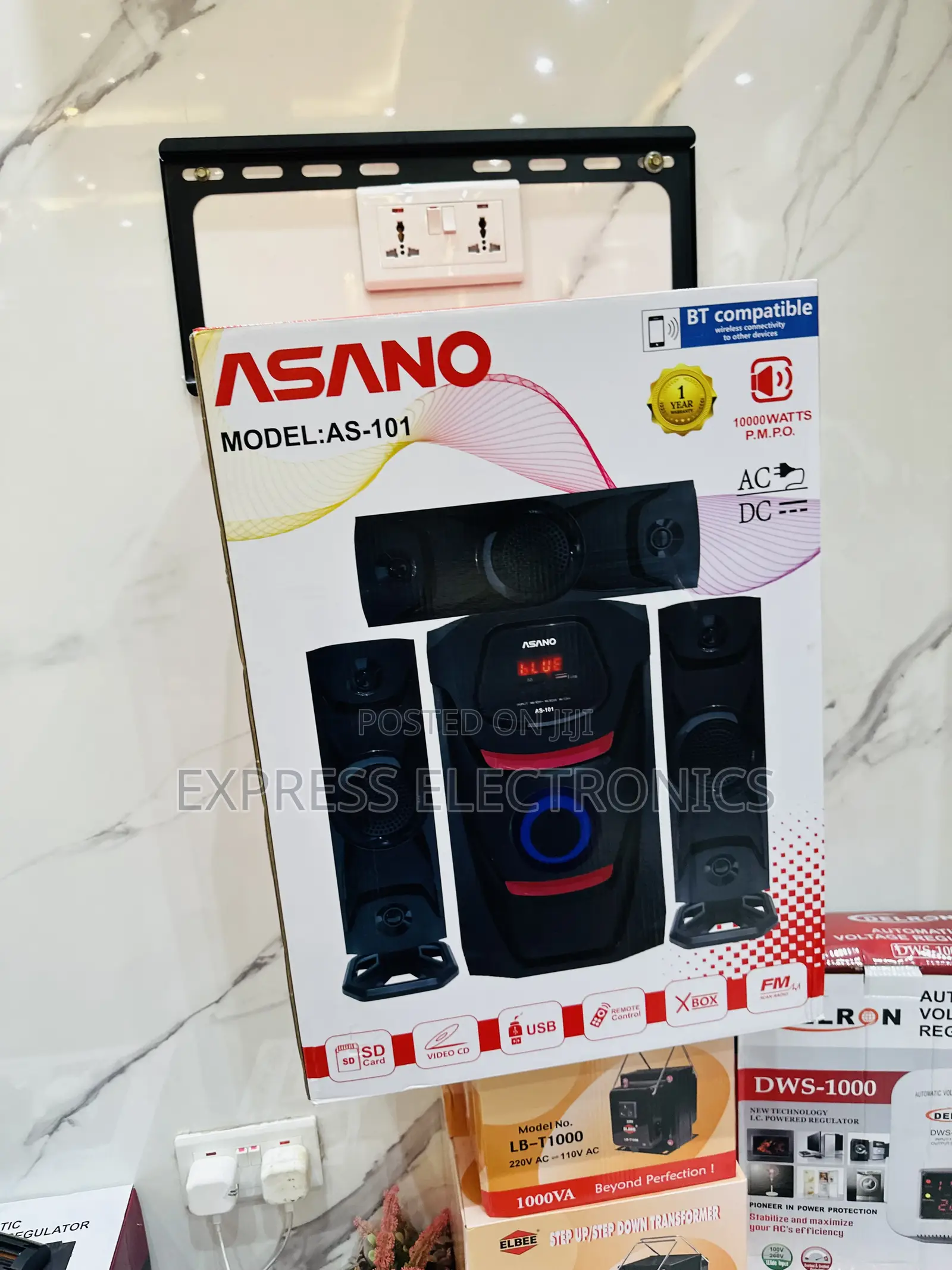 Asano as-101 Sound System Black