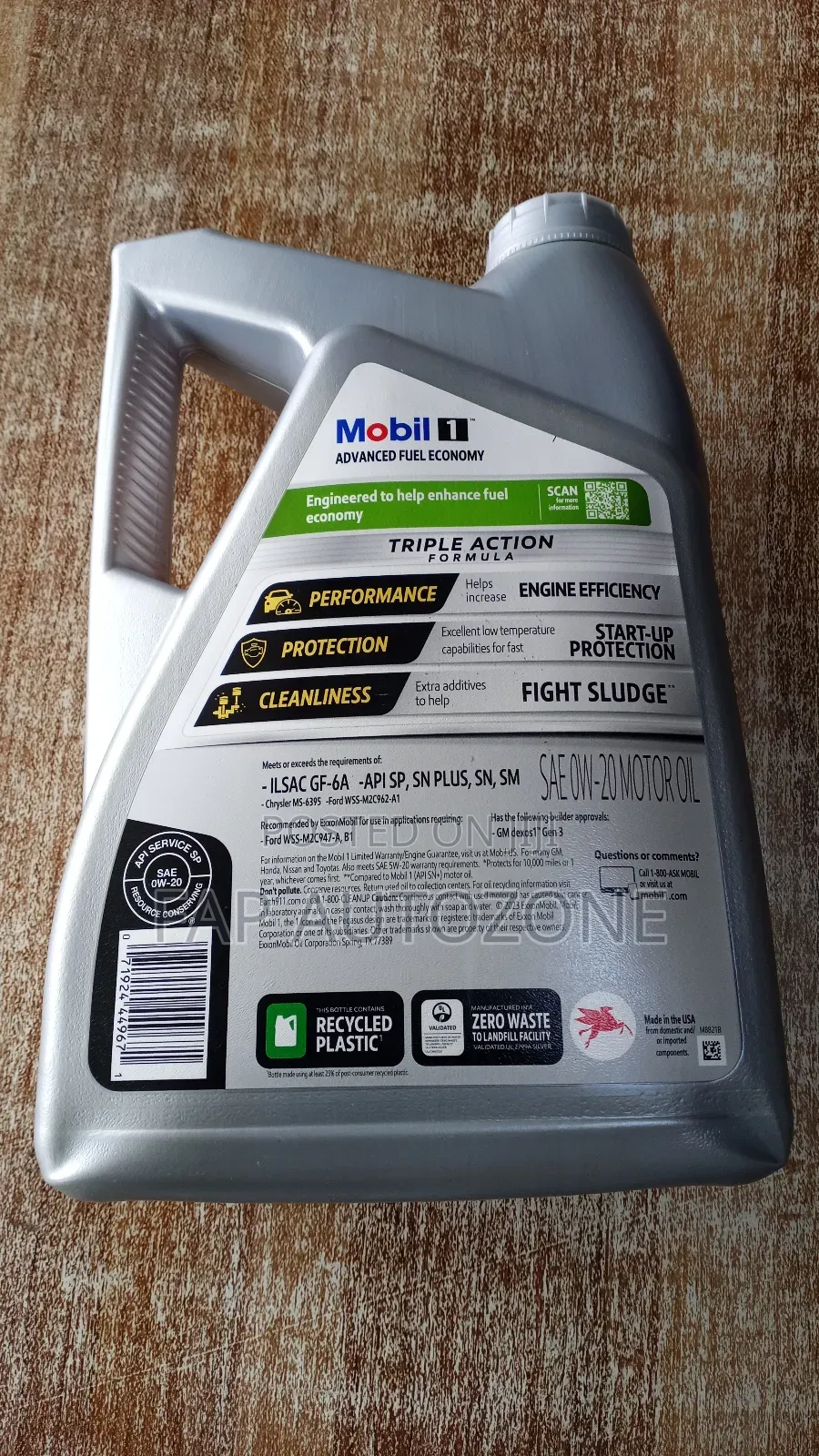 Superior Quality Mobil 1 Full Synthetic Engine Oil 0w-20 From USA