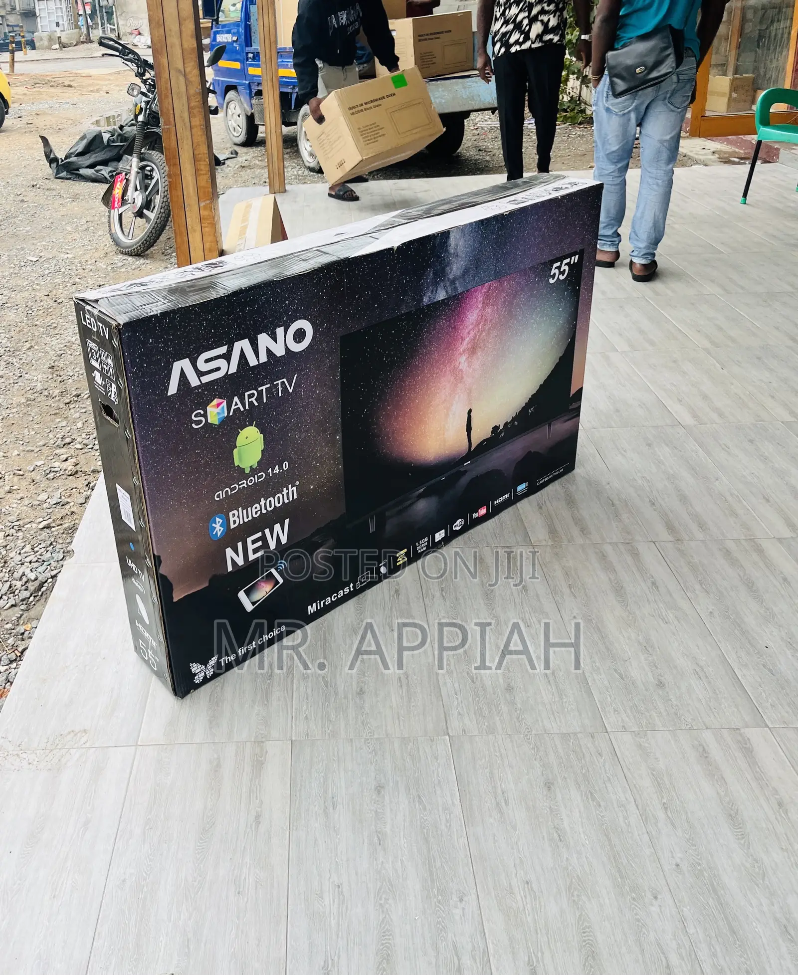 Efficient Asano 55 Inch Uhd Smart Screen Tv.