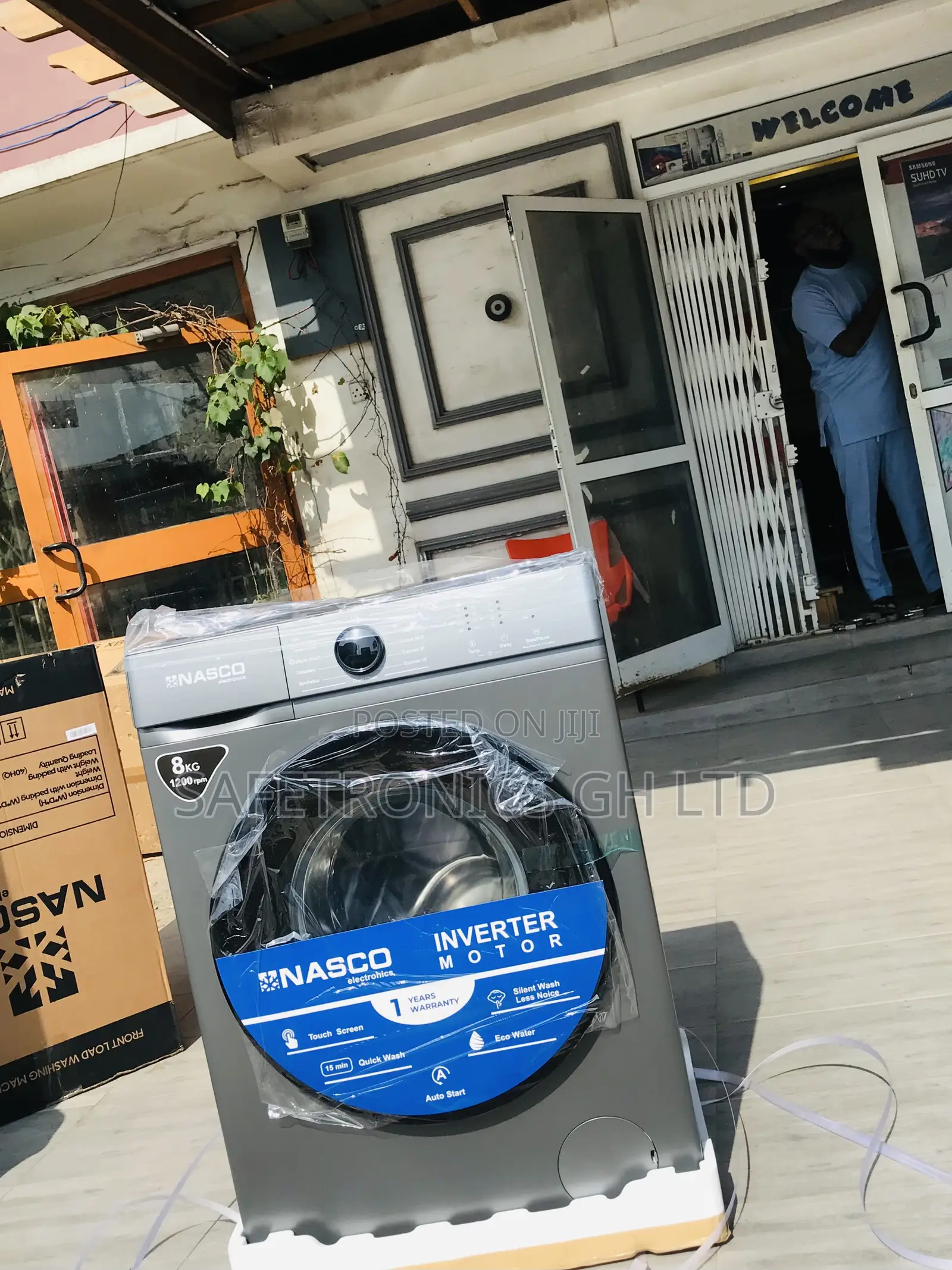 Authentic Frontload 8kg Nasco Fullauto Washingmachine