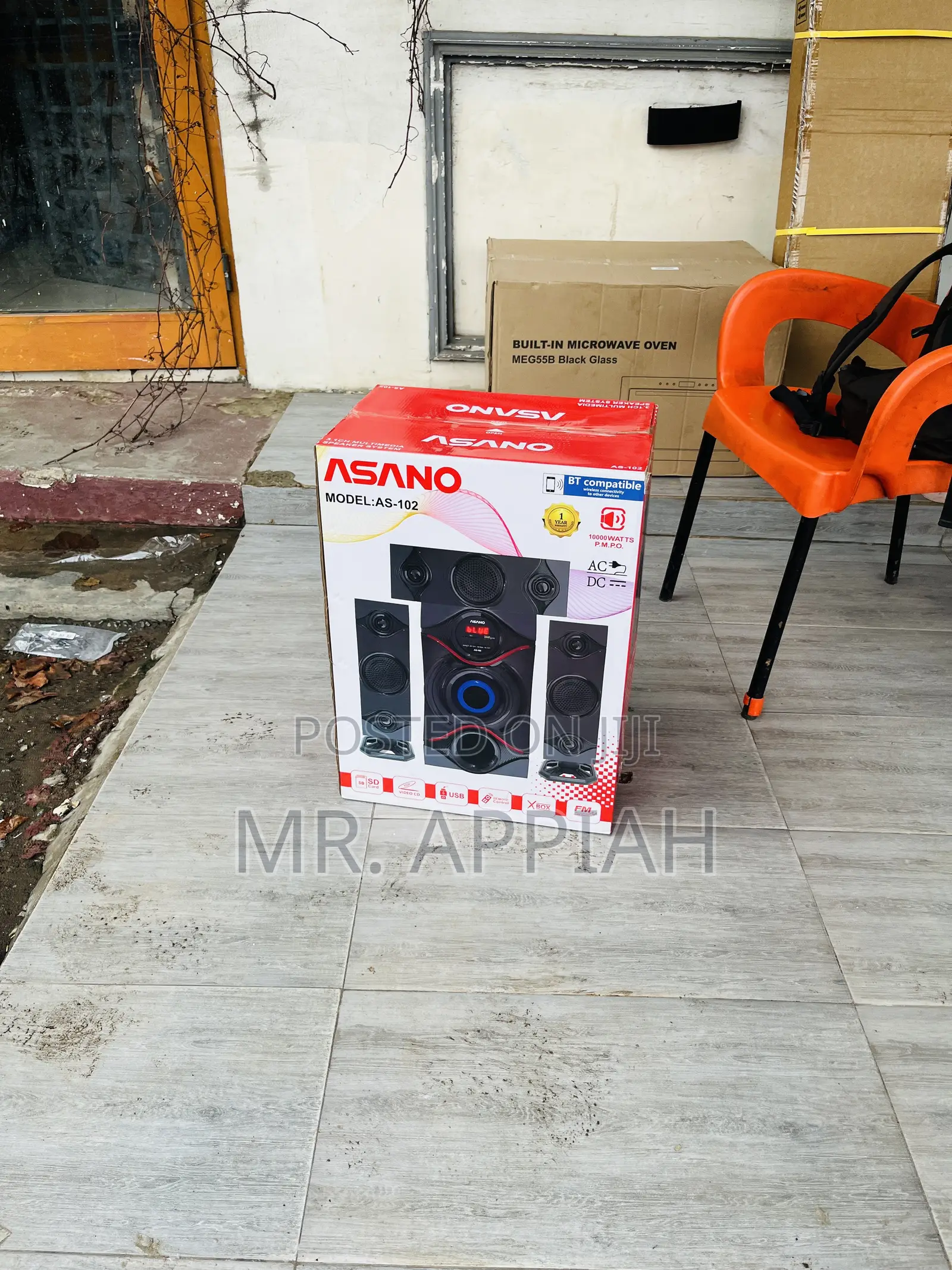 Brand New Asano as-102 Bluetooth Sound Bar System.