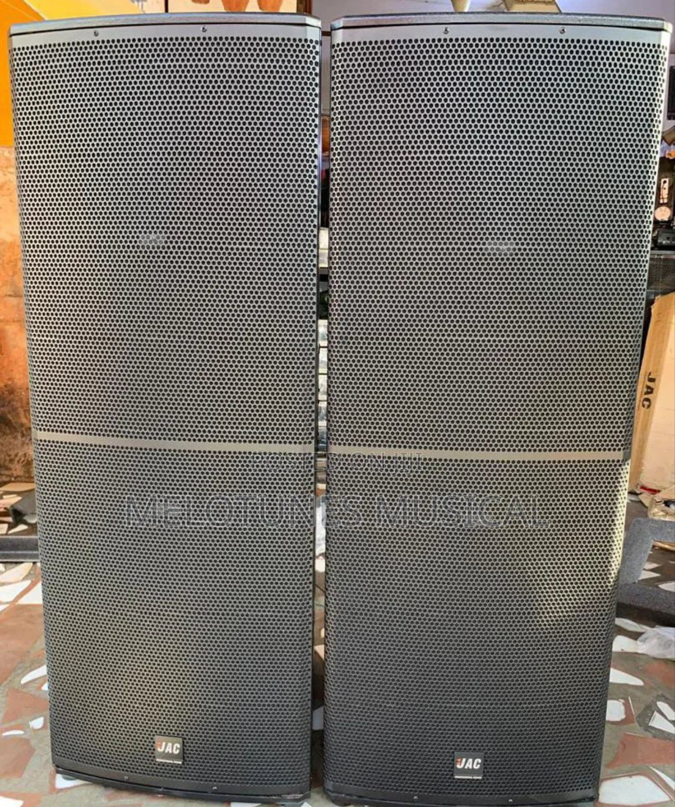 Jac Professional Full Range Speakers