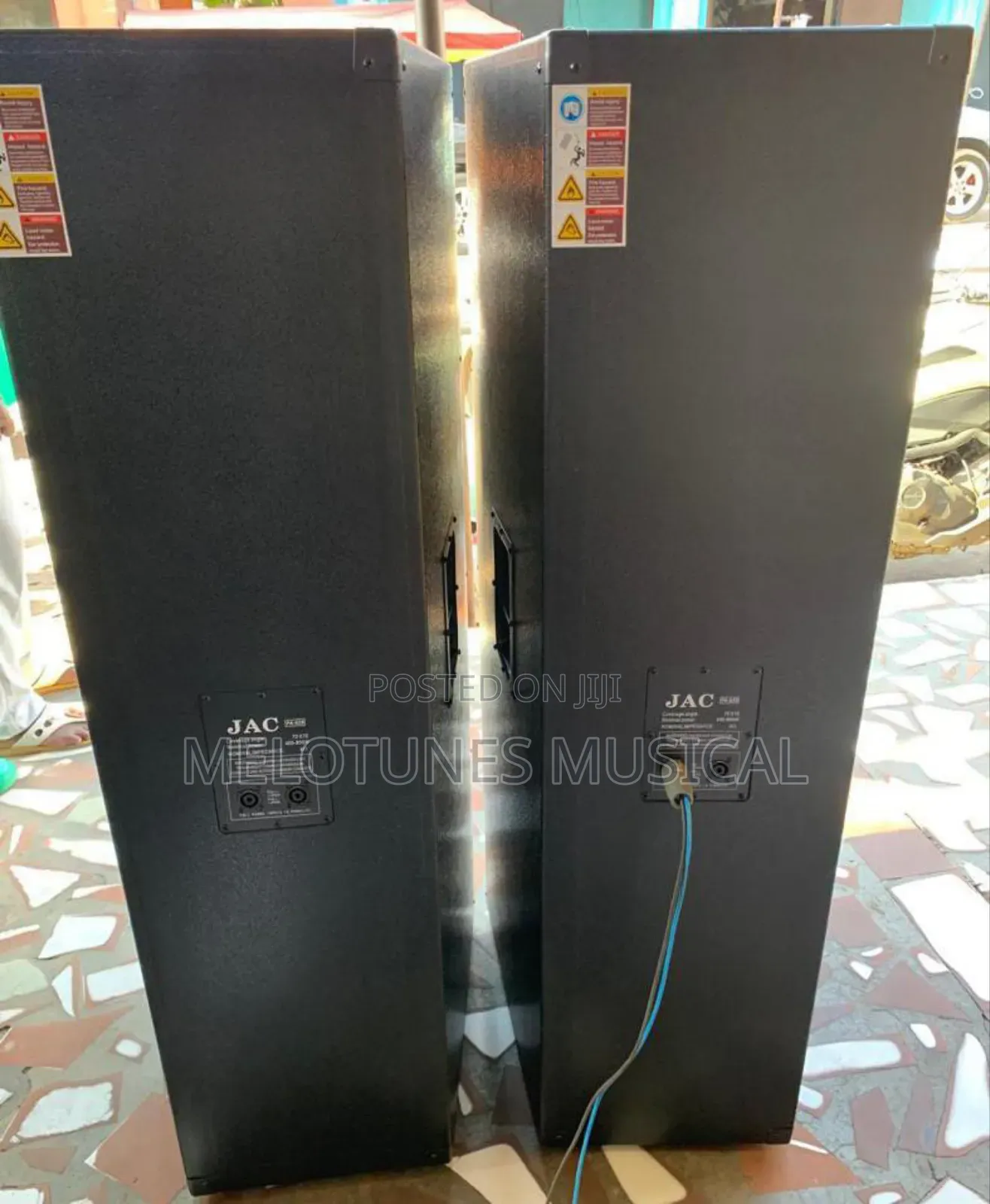 Jac Professional Full Range Speakers