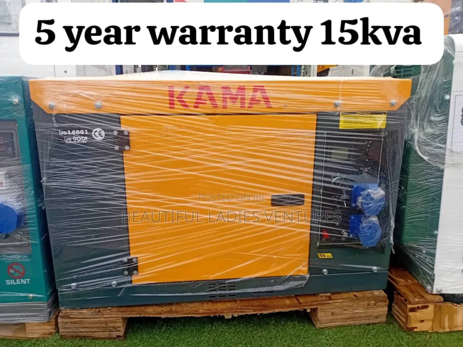 Residential Grade 15kva Kama Diesel Genset 15kw Simple Start