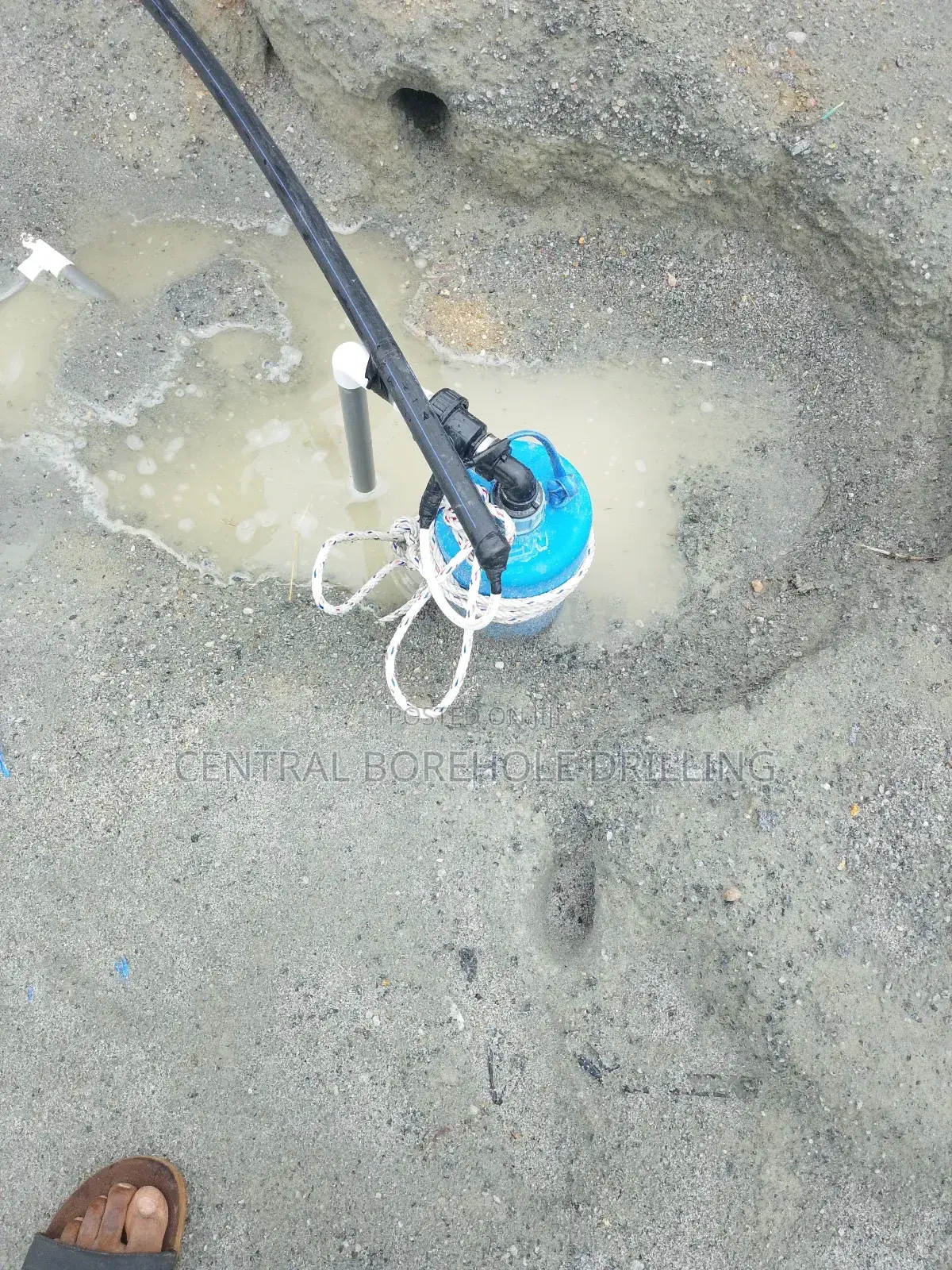 Awutu Breku Old Borehole and Pump Repair