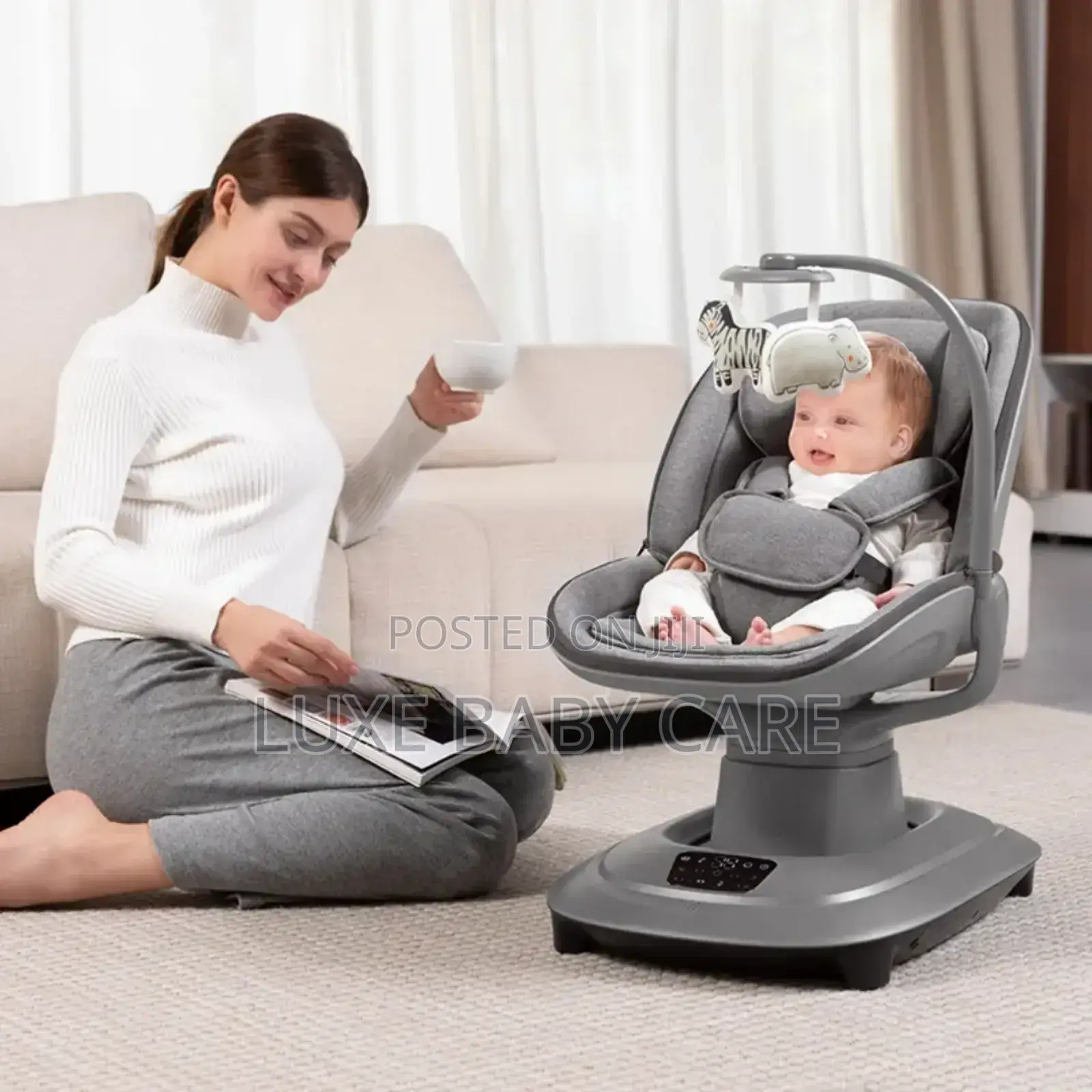 Mastela Deluxe Multi-Motion Baby Cradle