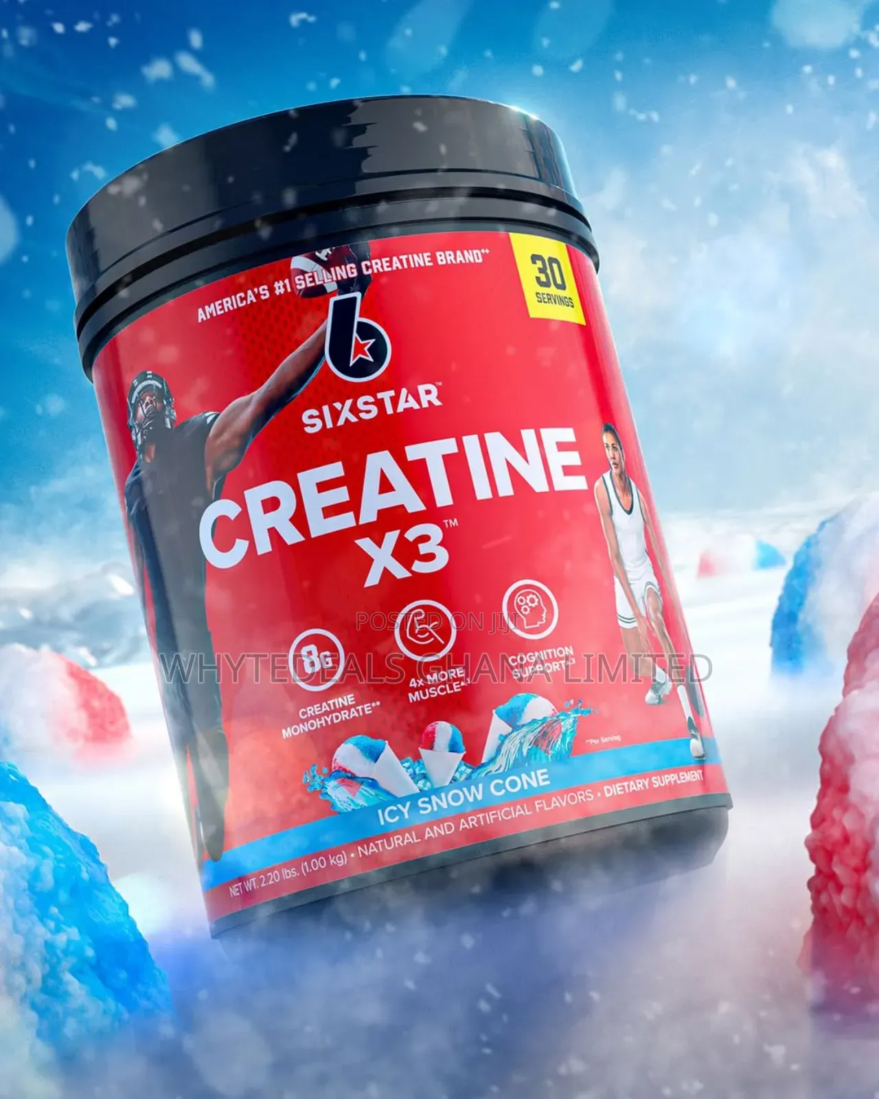 Six Star Creatine X3|Build Muscles| Strength|Usa #1 Creatine